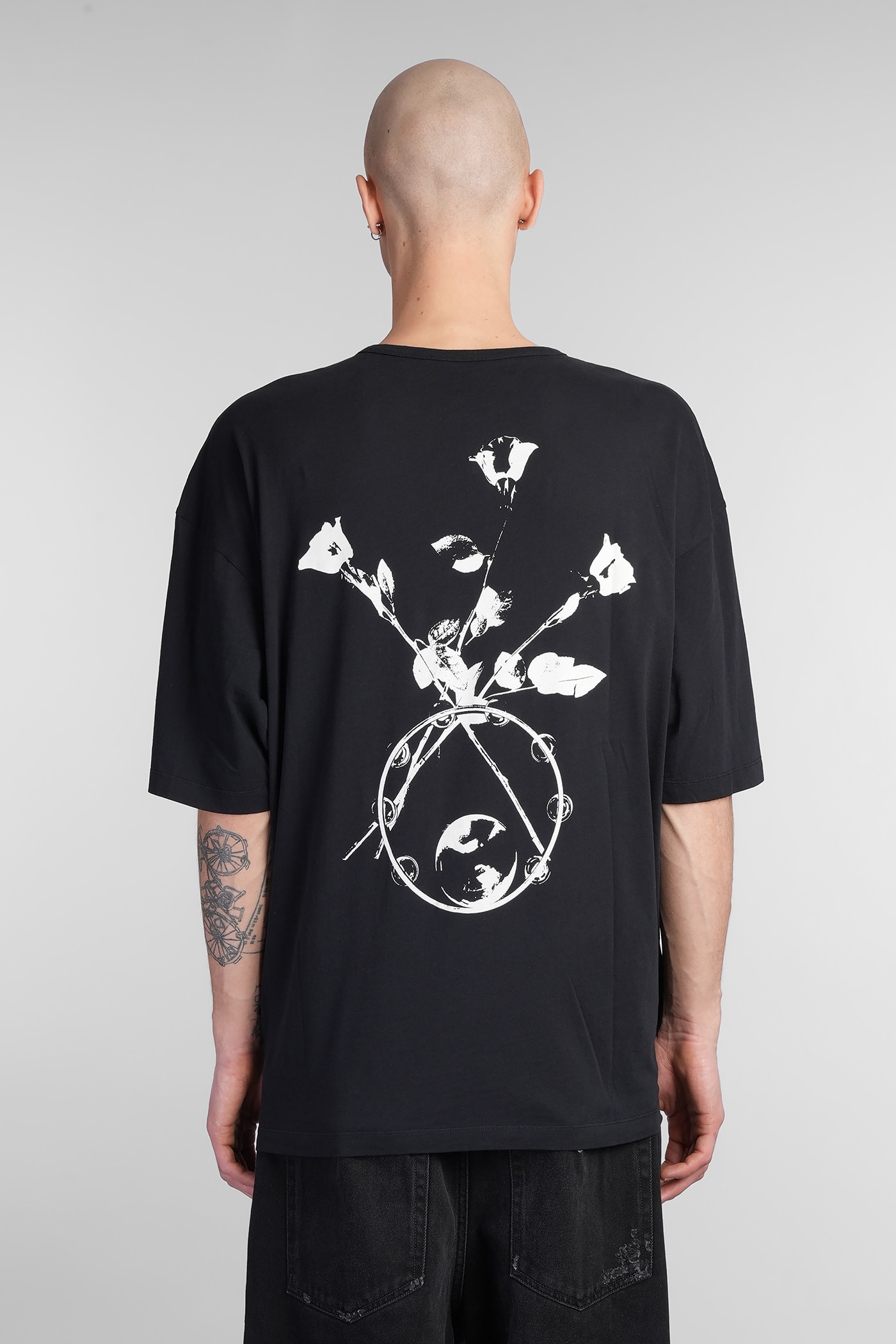 Ann Demeulemeester Short-sleeved T-shirt In Black
