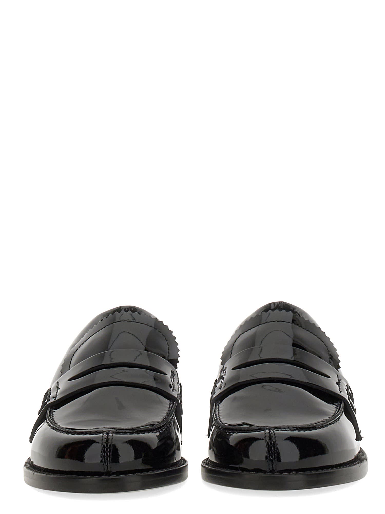 Shop Golden Goose Moccasin Jerry In Black