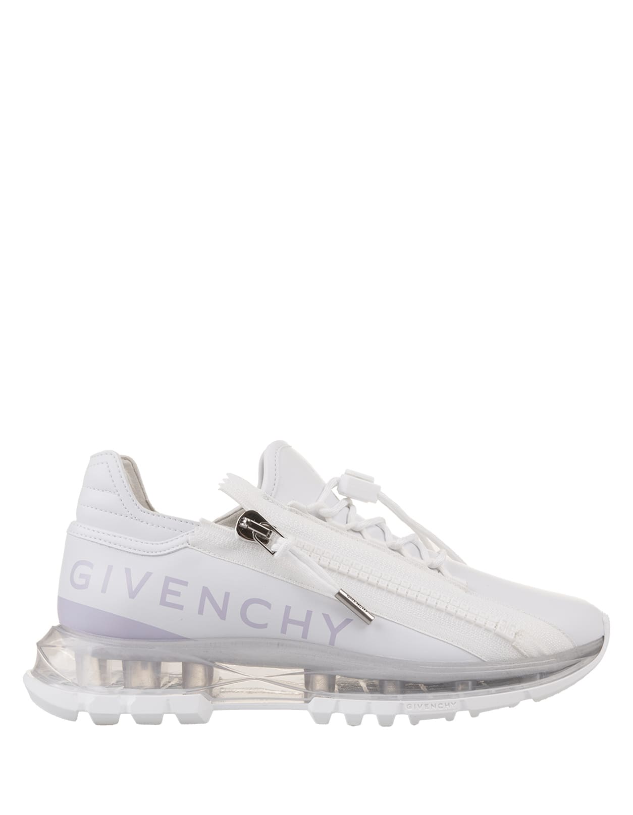Givenchy White Leather Spectre Running Sneakers