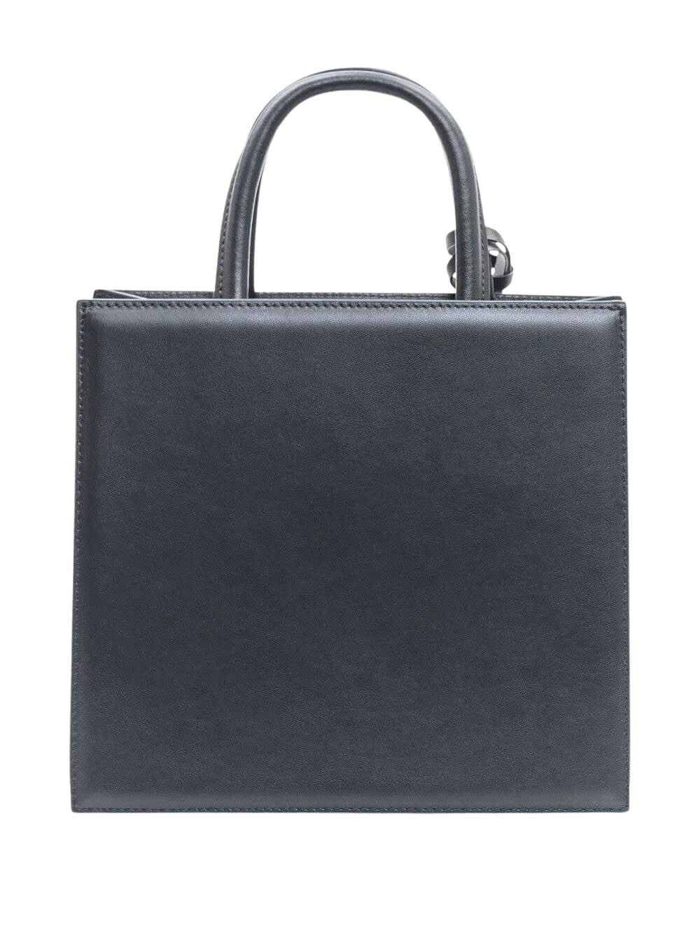 Mc2 Saint Barth Versatile Tote Bag Detachable Shoulder Strap In Black