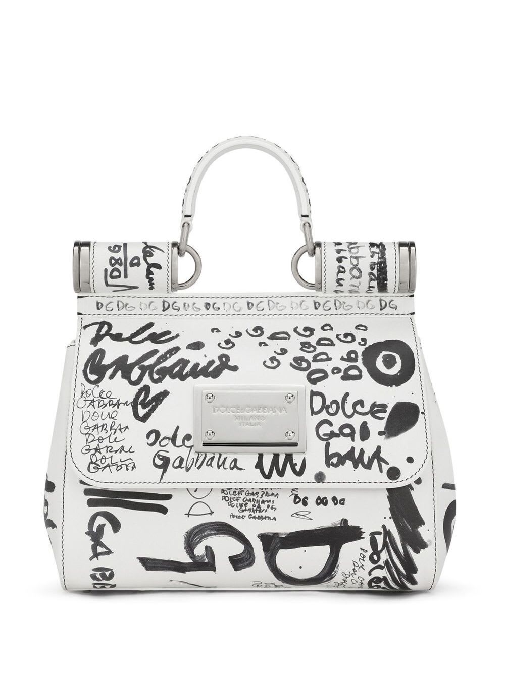 Dolce & Gabbana Graffiti Sicily Handbag