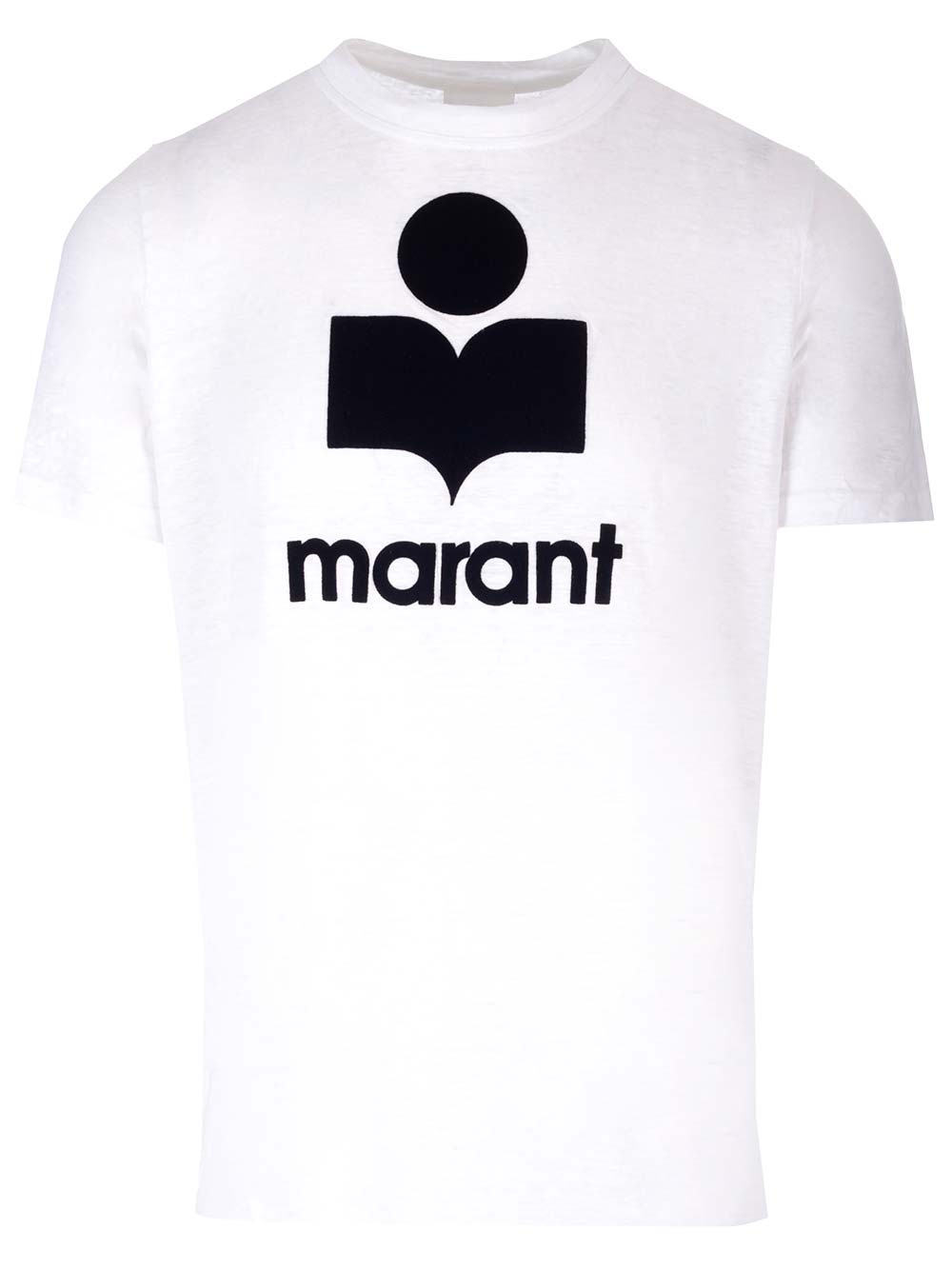 Shop Isabel Marant Karman Linen T-shirt