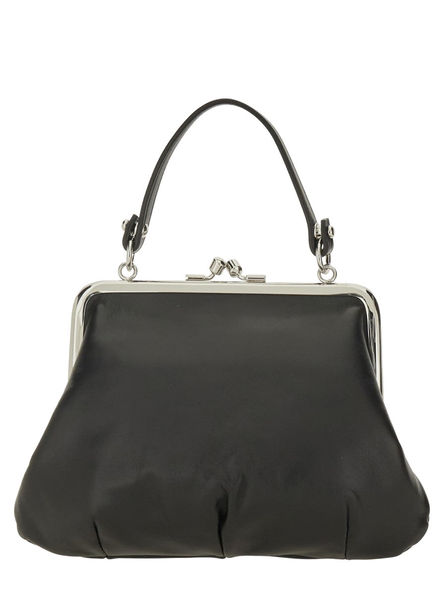 Vivienne Westwood Granny Frame Purse In Black