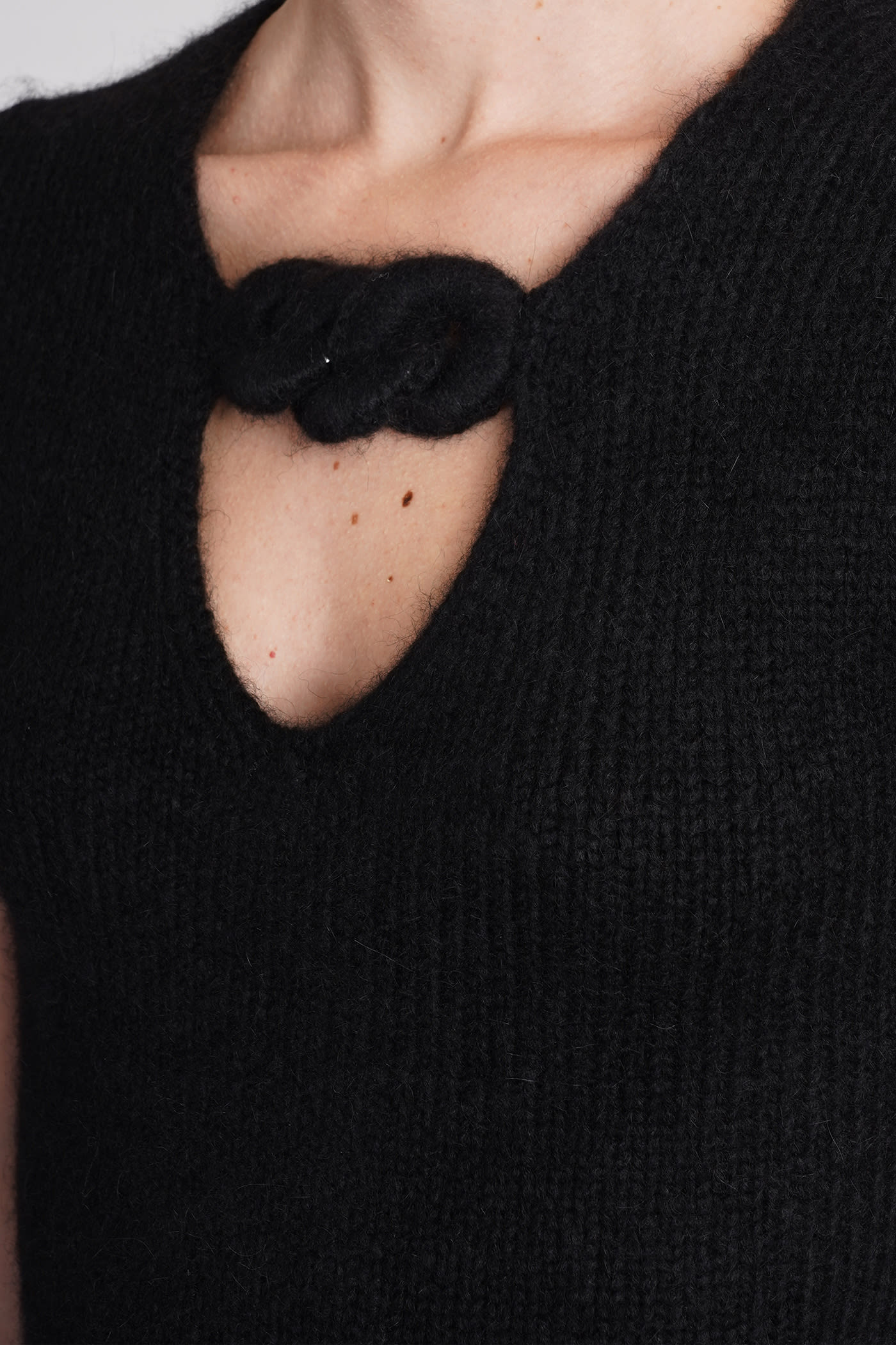 ALEXANDER WANG DRESS IN BLACK WOOL