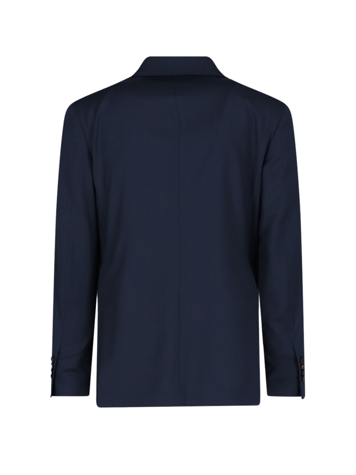 Shop Lardini Single-breasted Blazer In Blue