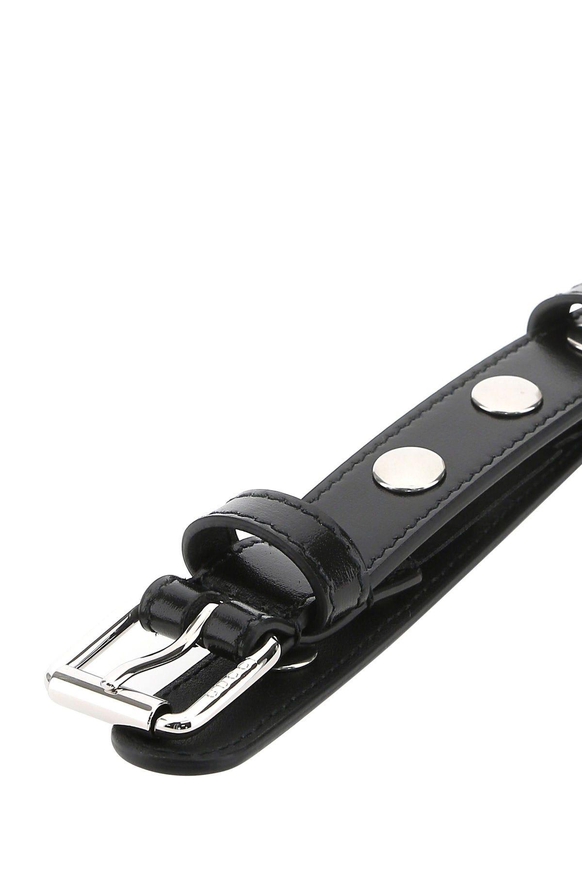 Gucci Leather Belt In Black