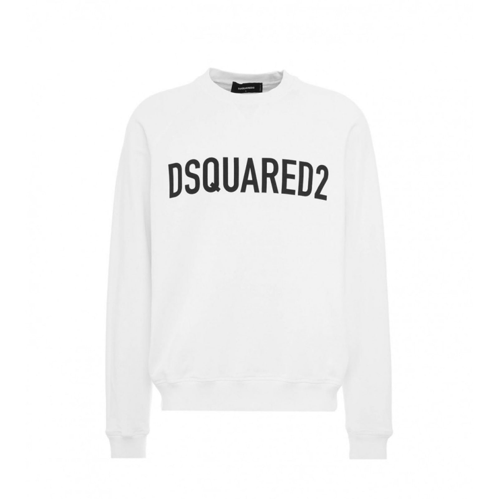 Shop Dsquared2 Logo Sweatshirt In White