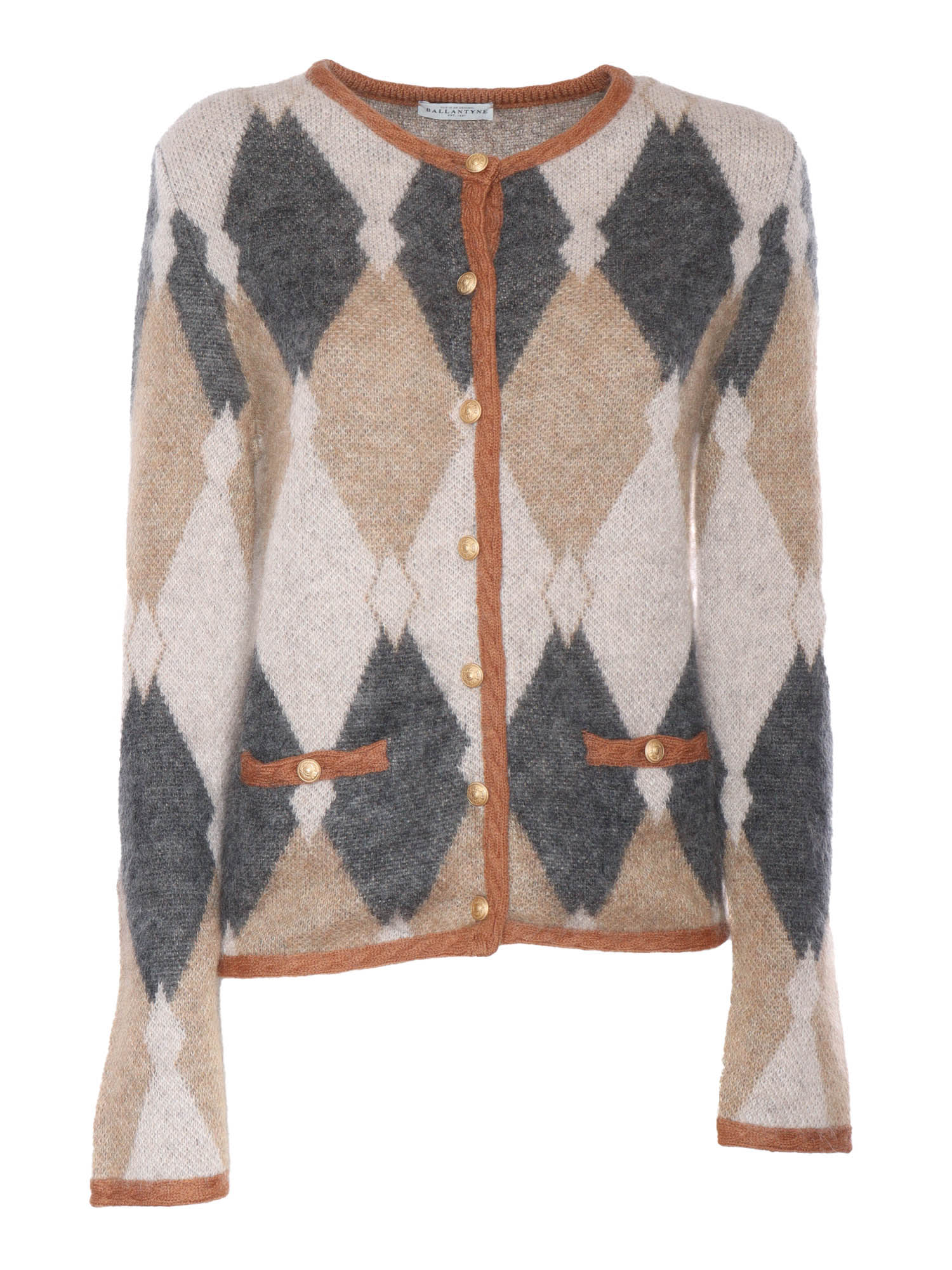 R Neck Cardigan