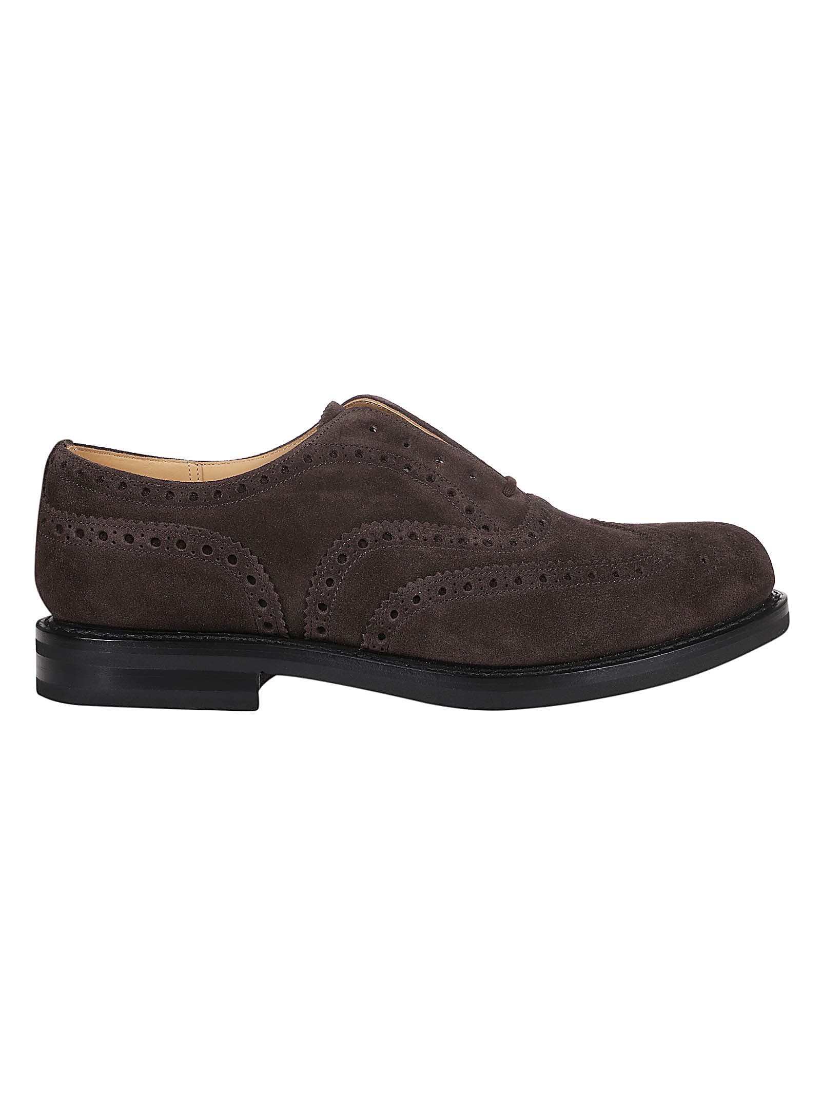 Shop Church's Amersham Lw Oxfords In Aad Brown