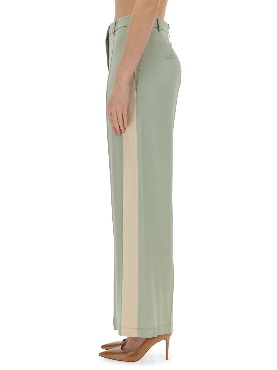 Shop Alysi Tailored Pants In Green