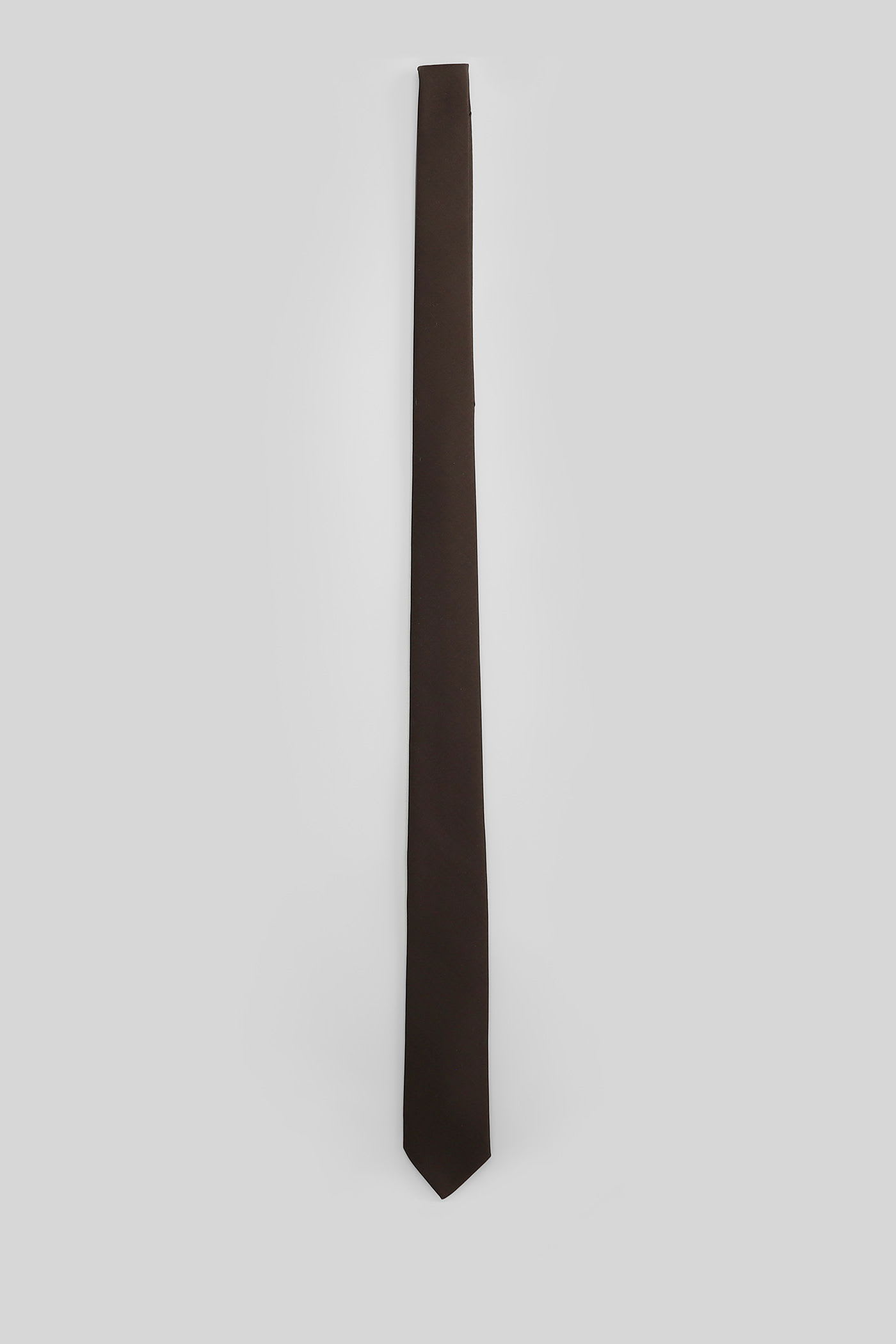 Lardini Tie In Brown Wool In Black