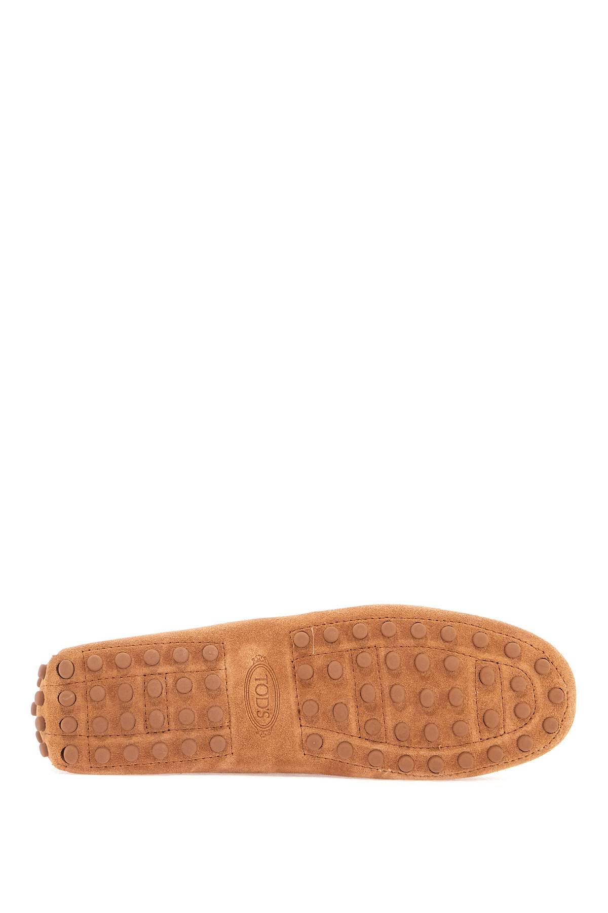 Tod's Suede Leather Loafer In Cuoio (brown)
