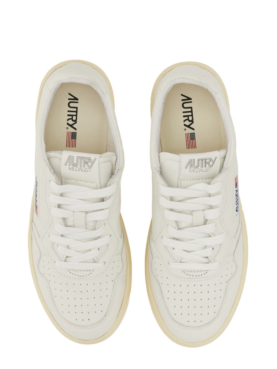 Shop Autry Medalist Low Sneaker In White