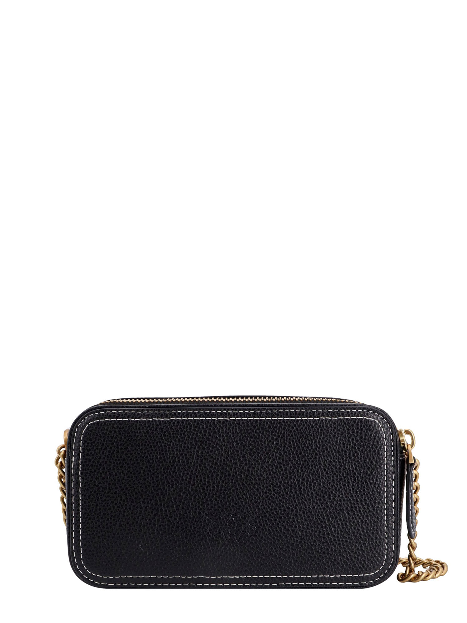 Shop Pinko Carrie Camera Case Shoulder Bag In Black