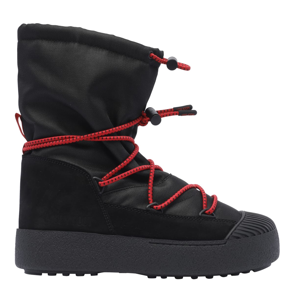 Shop Moon Boot Mtrack Polar Cordy Bootie In Black