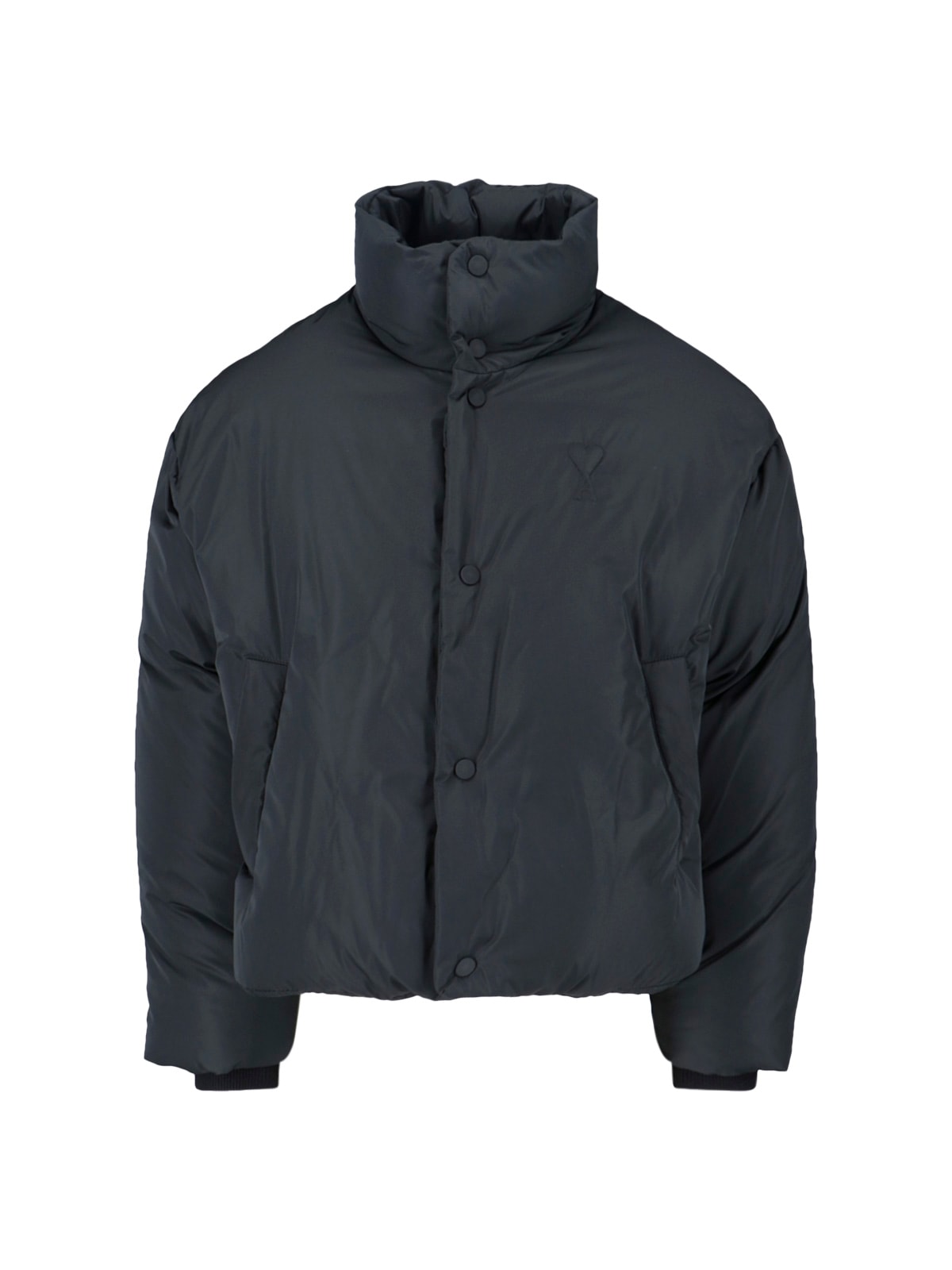 Ami Alexandre Mattiussi Versatile Jacket Featuring Adjustable Elements In Black
