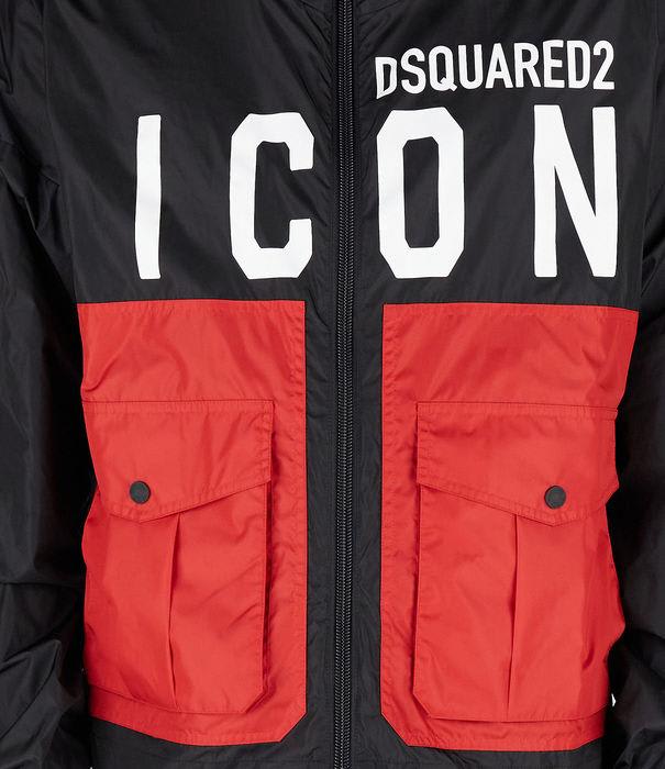 Shop Dsquared2 Sportsjackets In Black/red