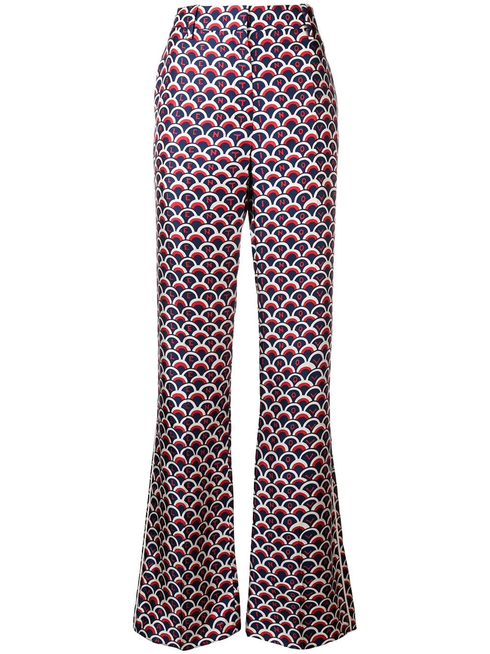 Valentino Valentino Trousers - Mby Brick/pure Blue - 10965523 | italist