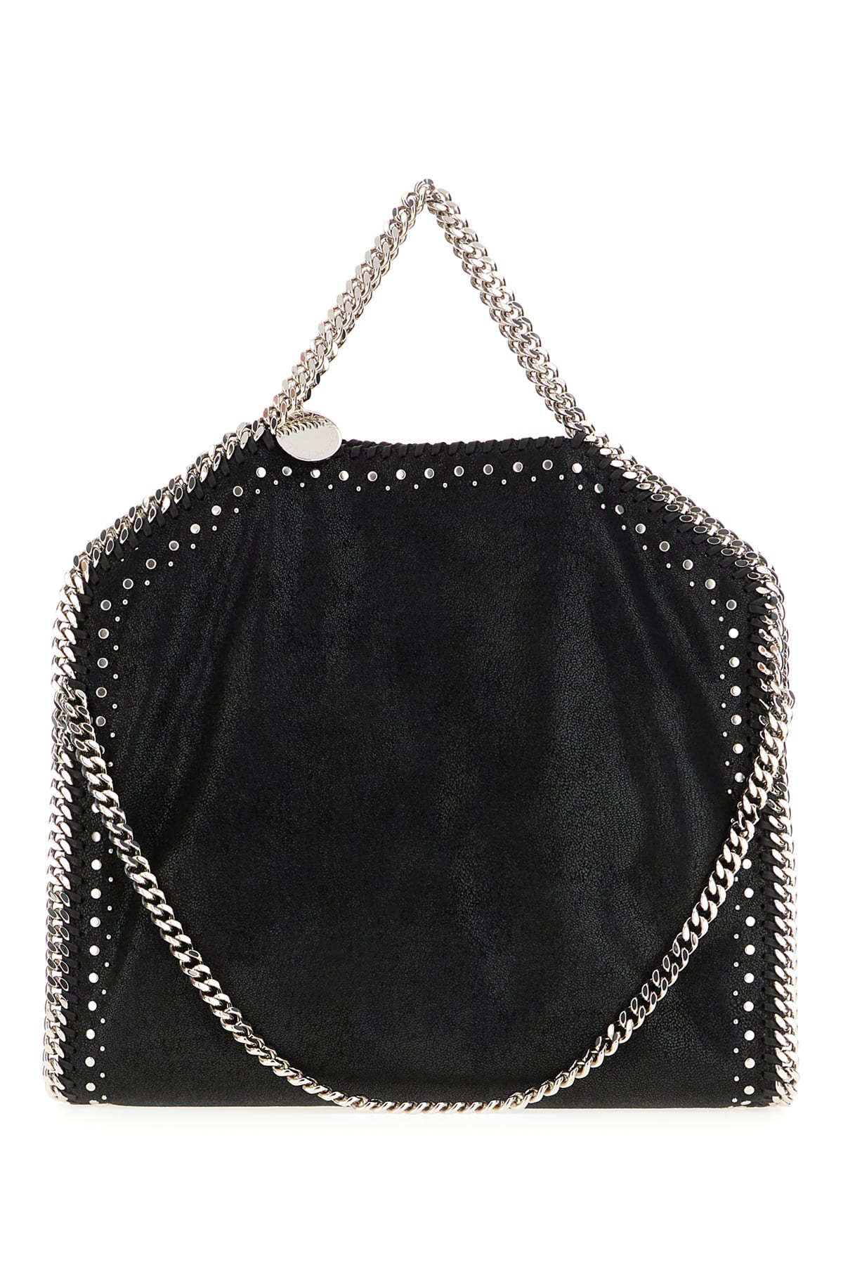 Stella Mccartney Black Shaggy Deer Falabella Handbag