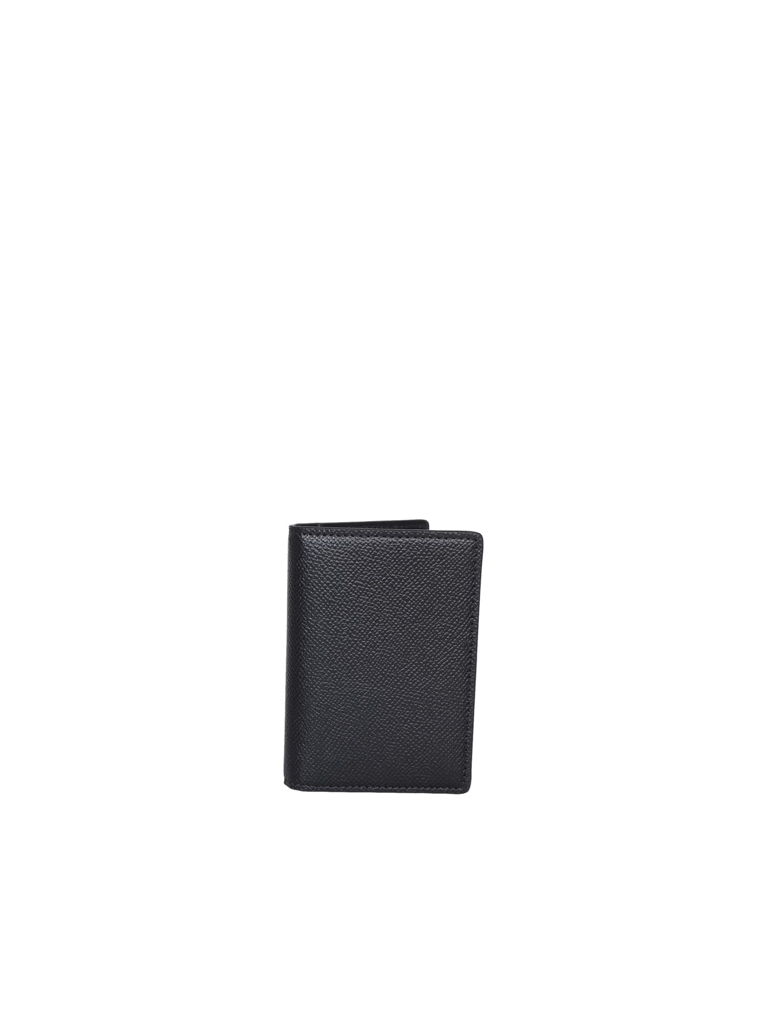 Shop Maison Margiela Numeric Logo Black Cardholder