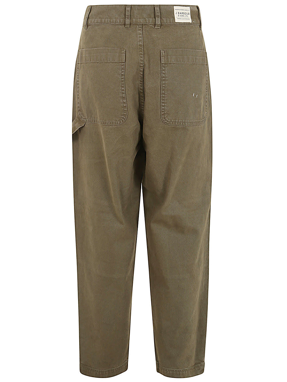 Shop Barbour Chesterwood Work Trousers In Pale Sage