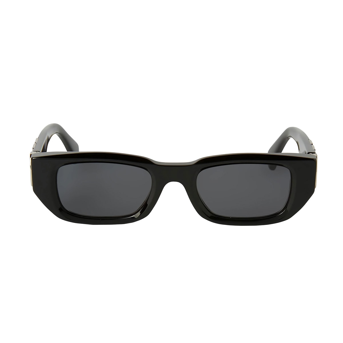 Shop Off-white Oeri124 Fillmore 1007 Black Dark Grey Sunglasses In Nero