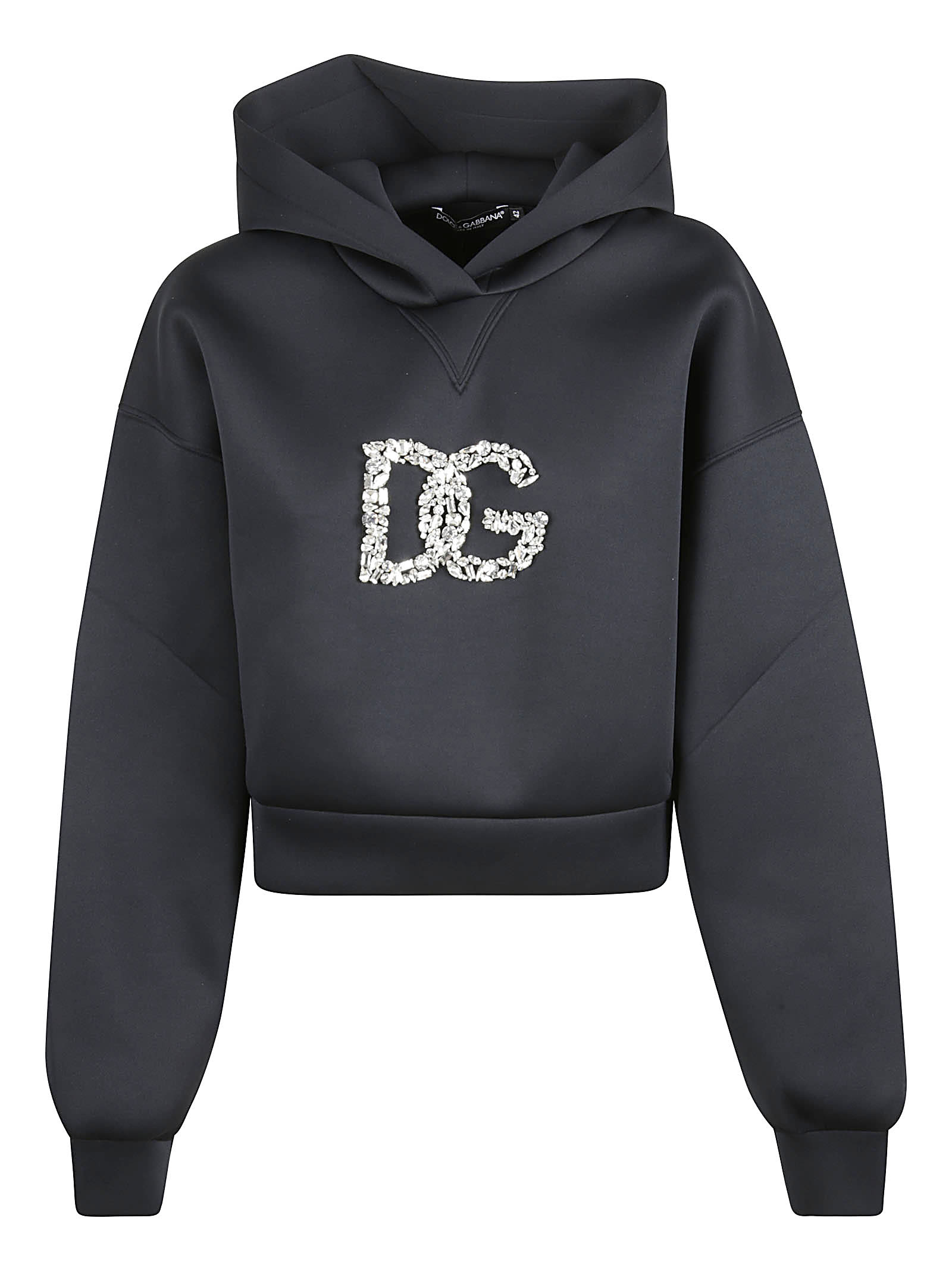 Dolce & Gabbana Embellished Logo Hoodie