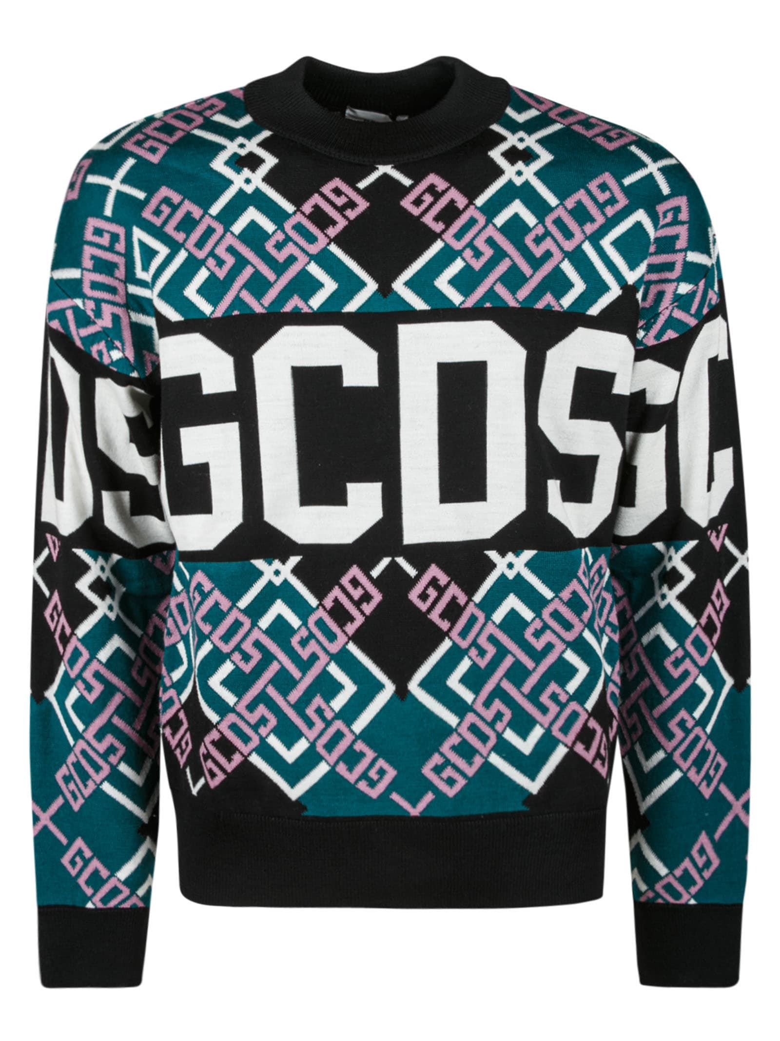 GCDS Logo Print Sweater