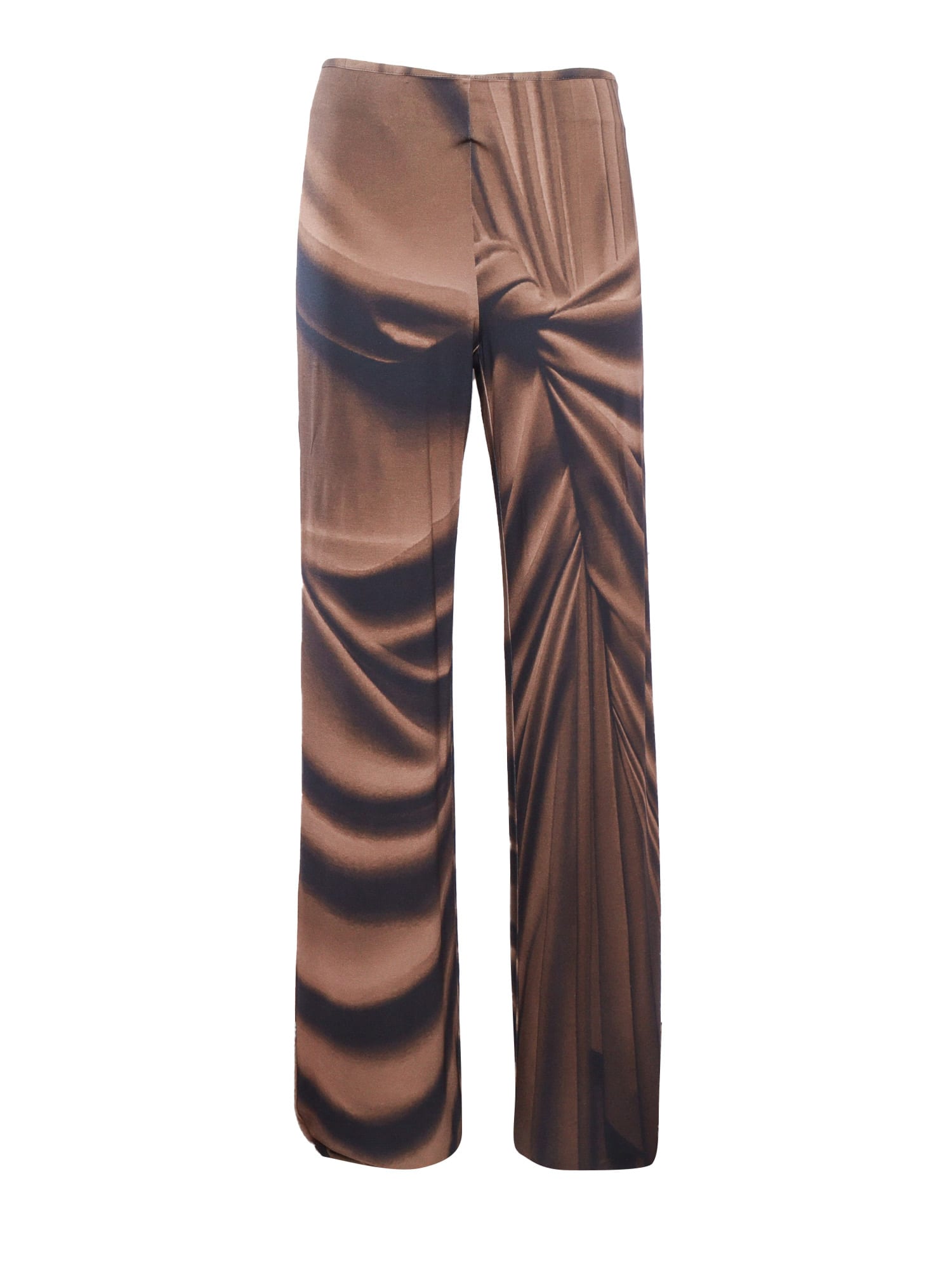 Jersey Pants With Draping