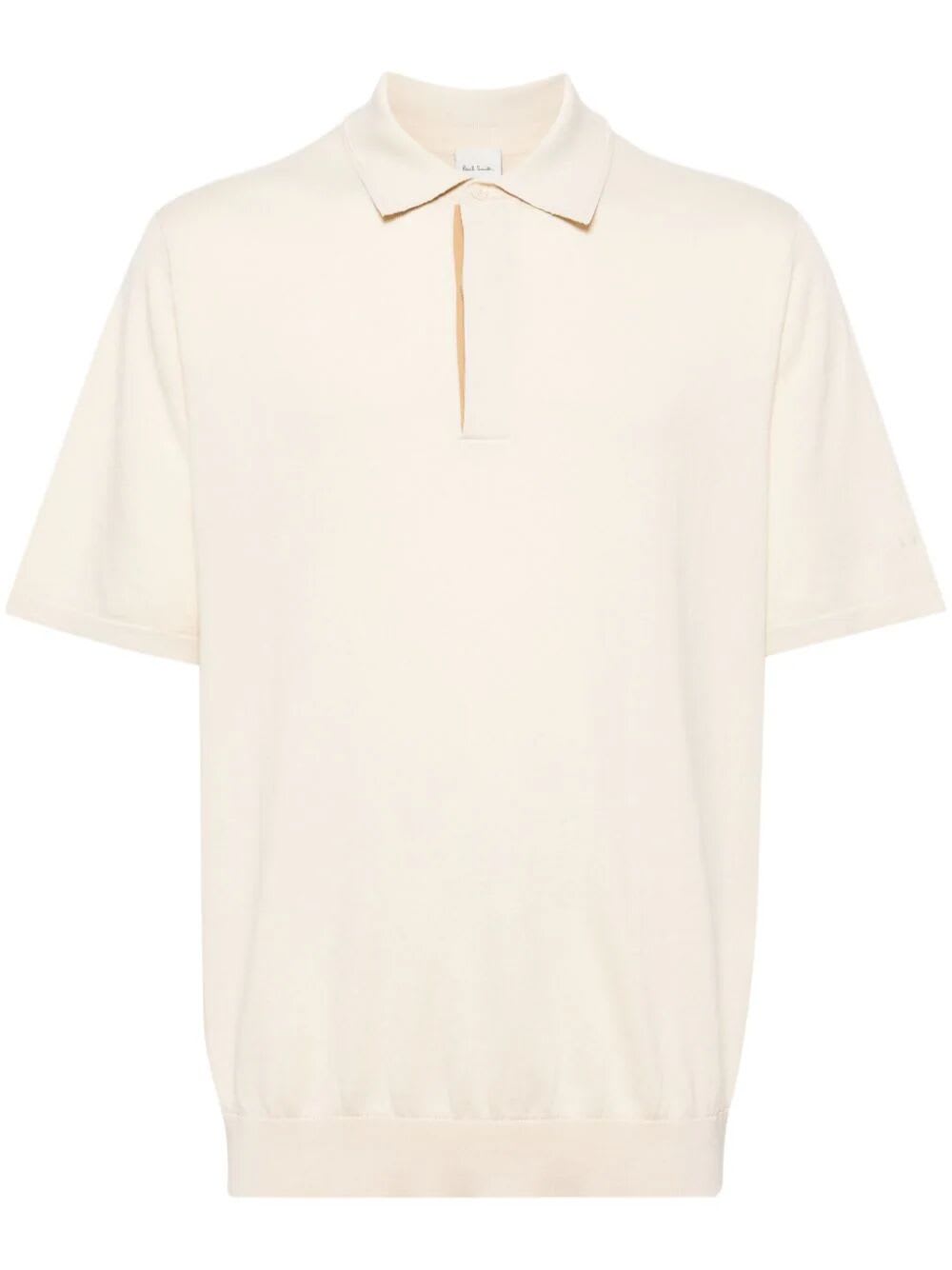 Shop Paul Smith Mens Sweater Ss Polo In Whites