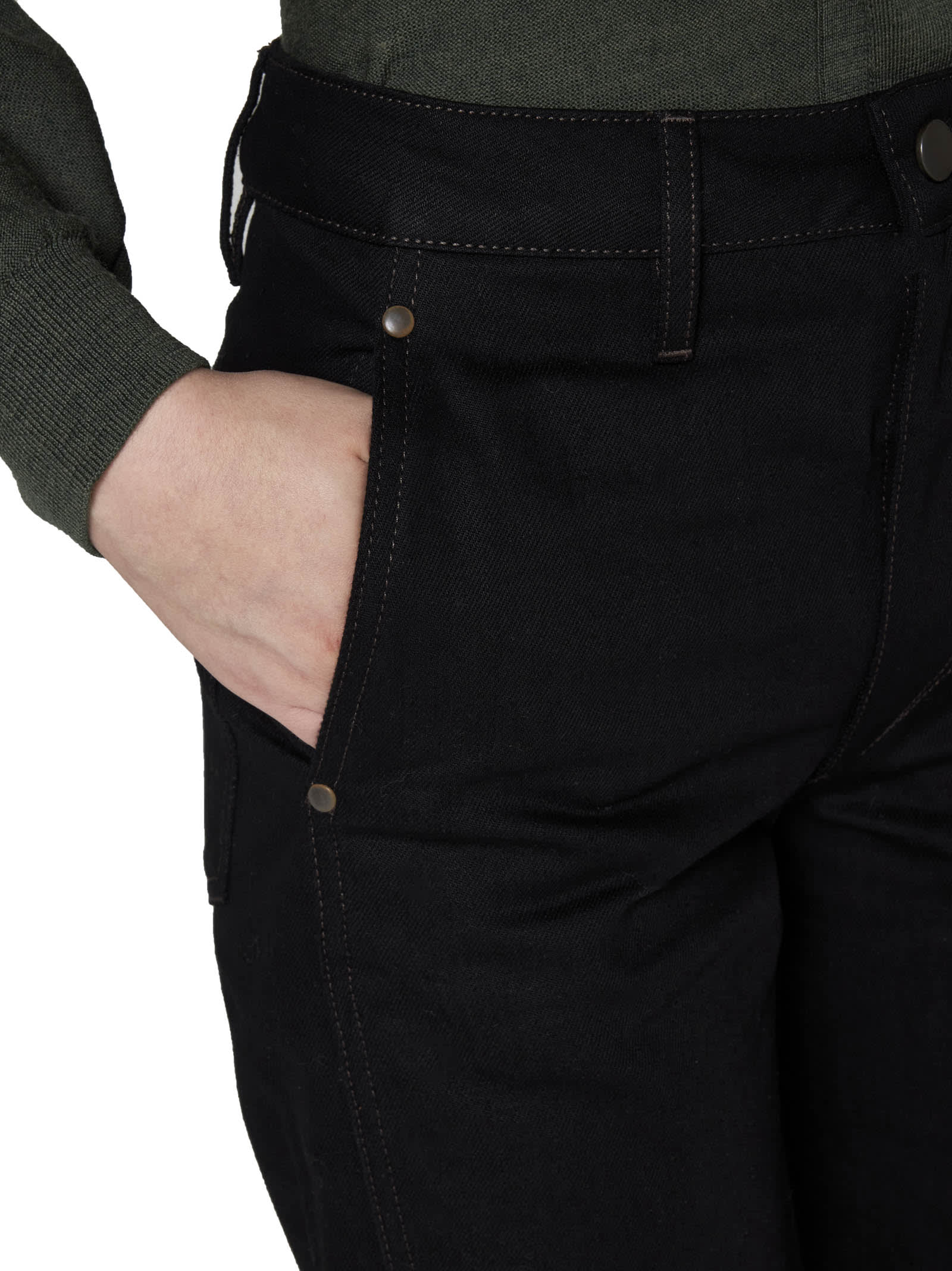 Shop Lemaire Jeans In Black