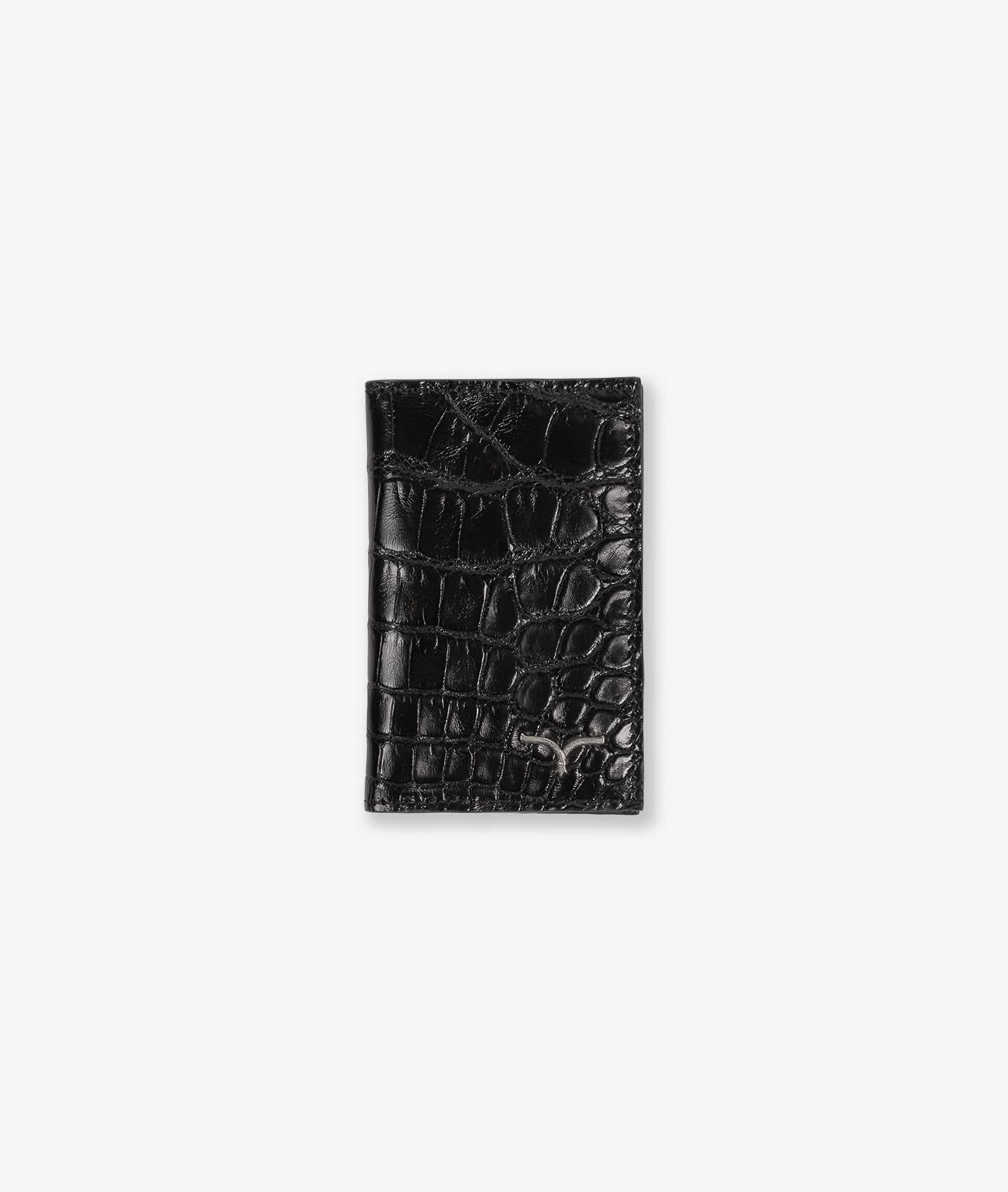 Larusmiani Card Holder Amedeo Wallet In Black
