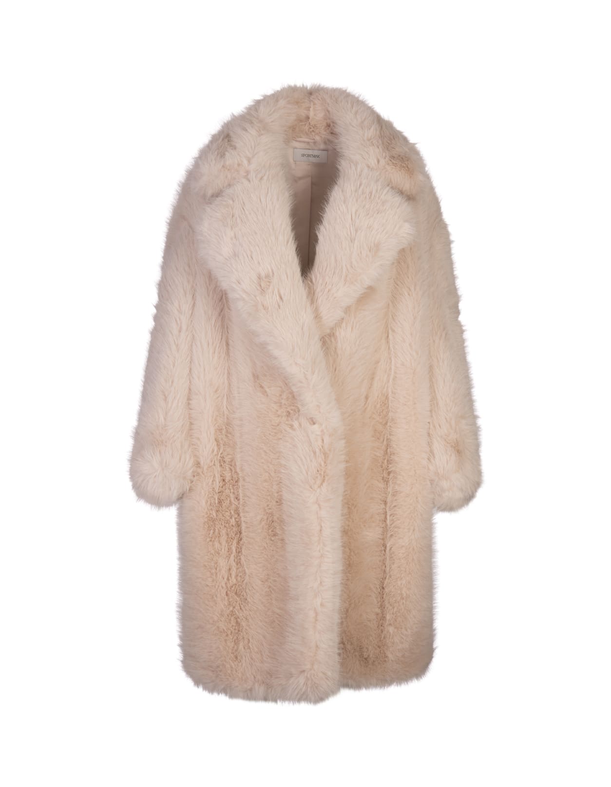 Shop Sportmax Pink Manico Coat