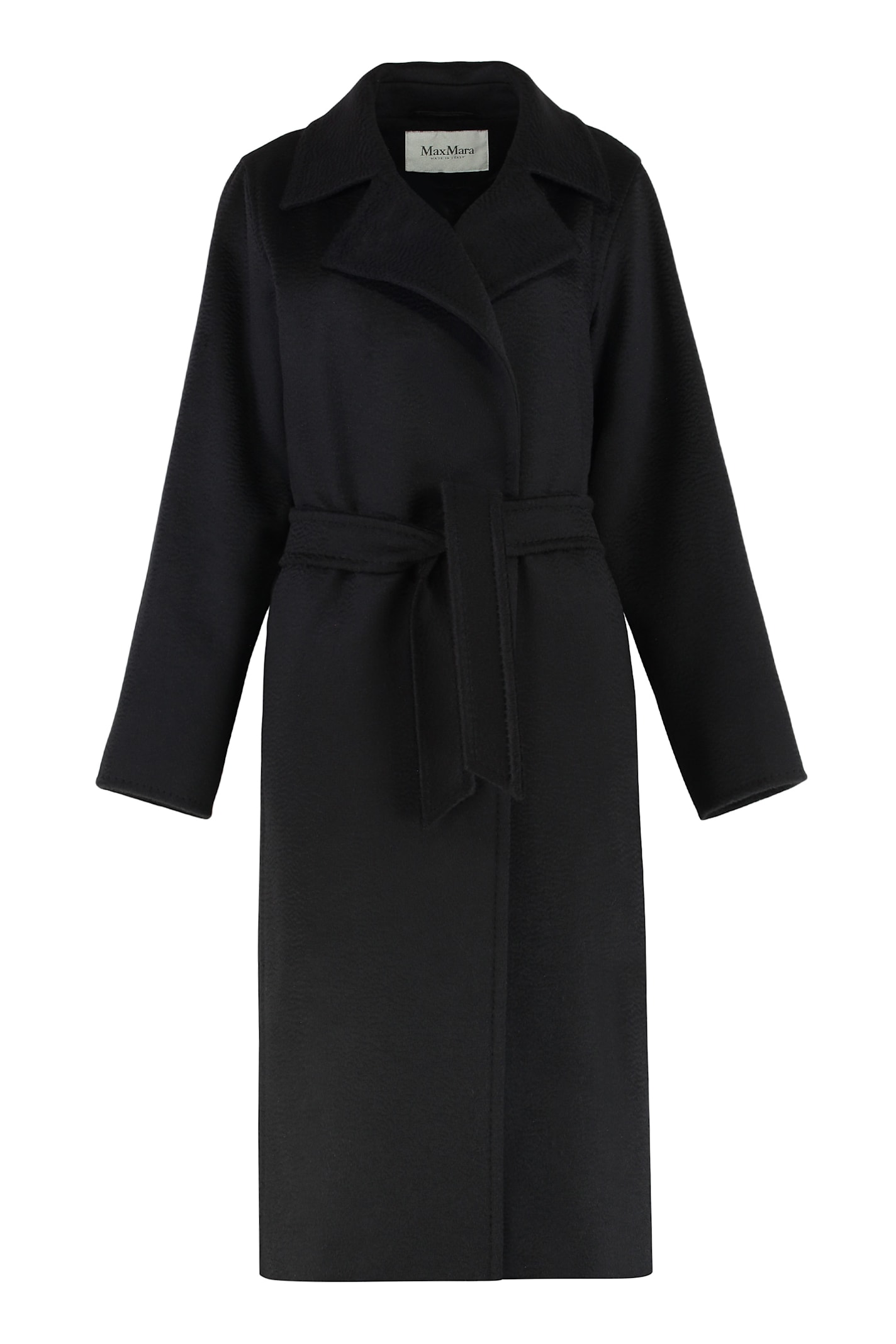 Max Mara Manuela Camelwool Coat In Black