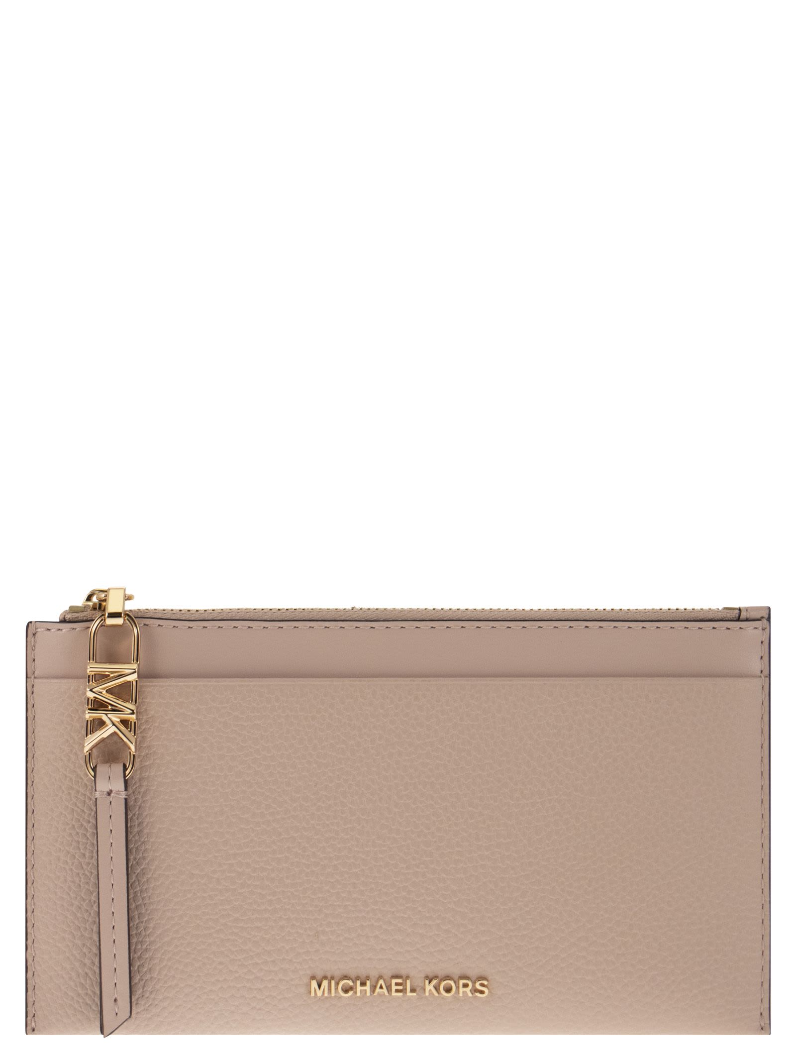 MICHAEL KORS LARGE CREDIT CARD HOLDER IN GRAINED LEATHER