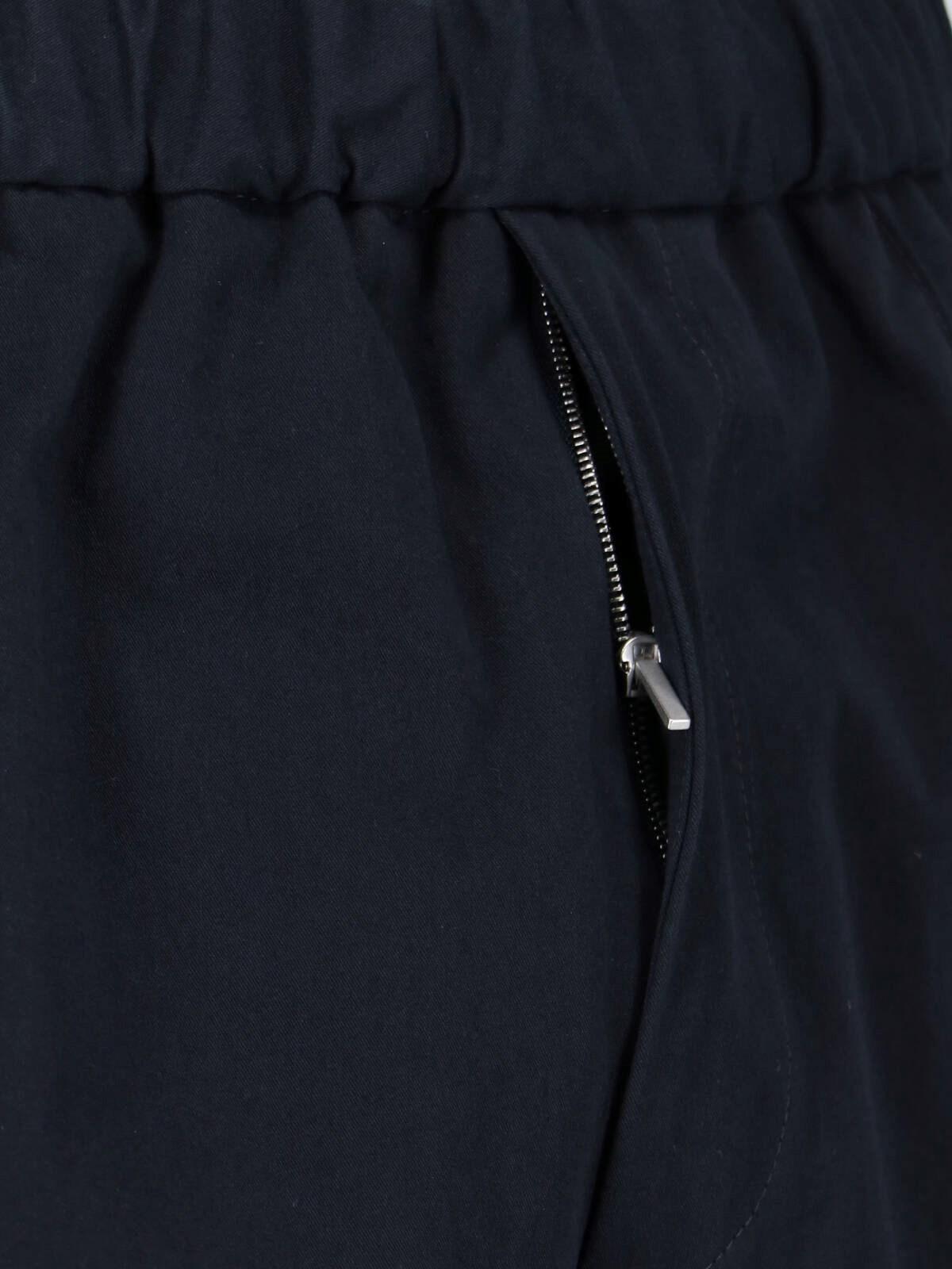 Jil Sander Tapered Pants In Blue