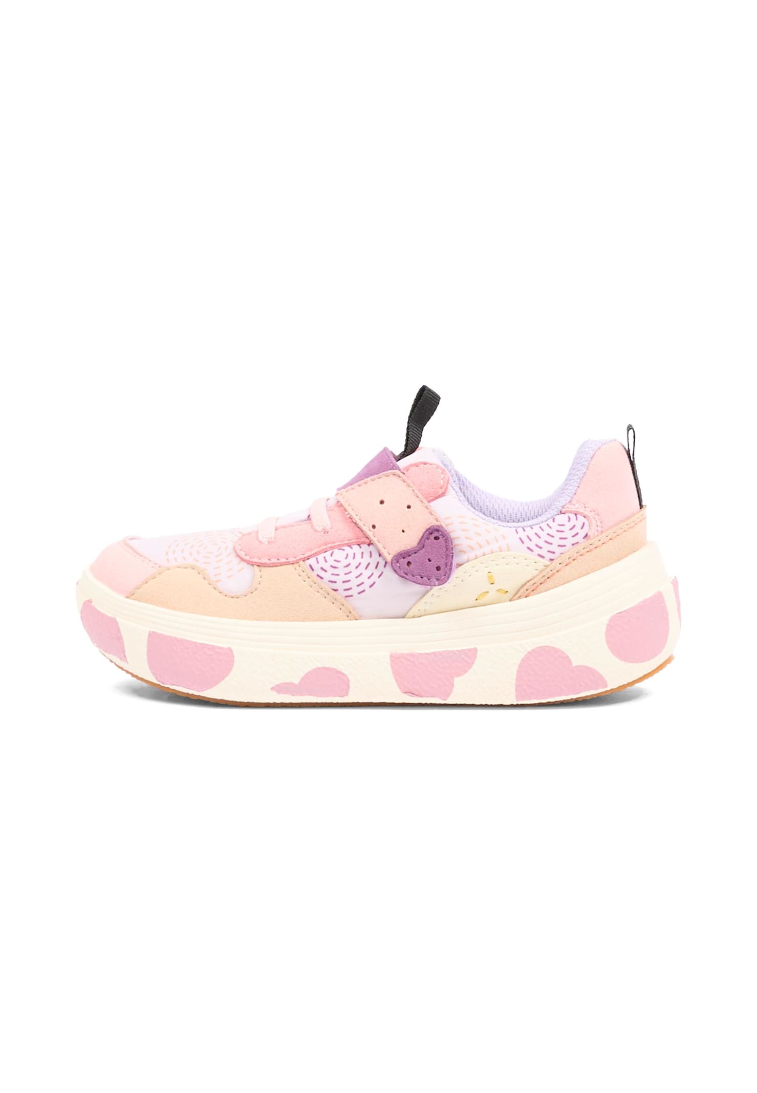 Flower Mountain Pink Sneakers For Girl In Pink