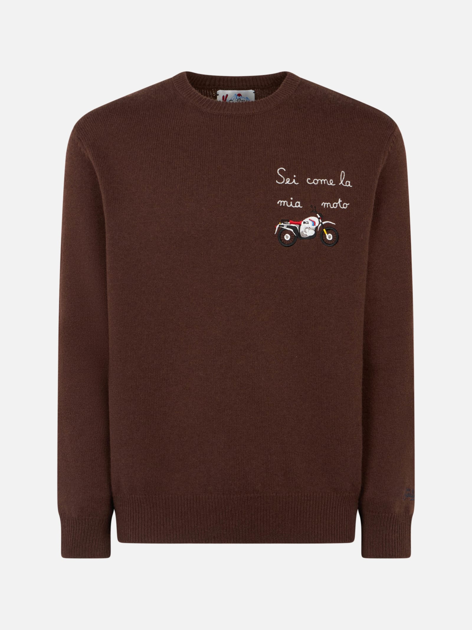 Mc2 Saint Barth Pullover In Brown