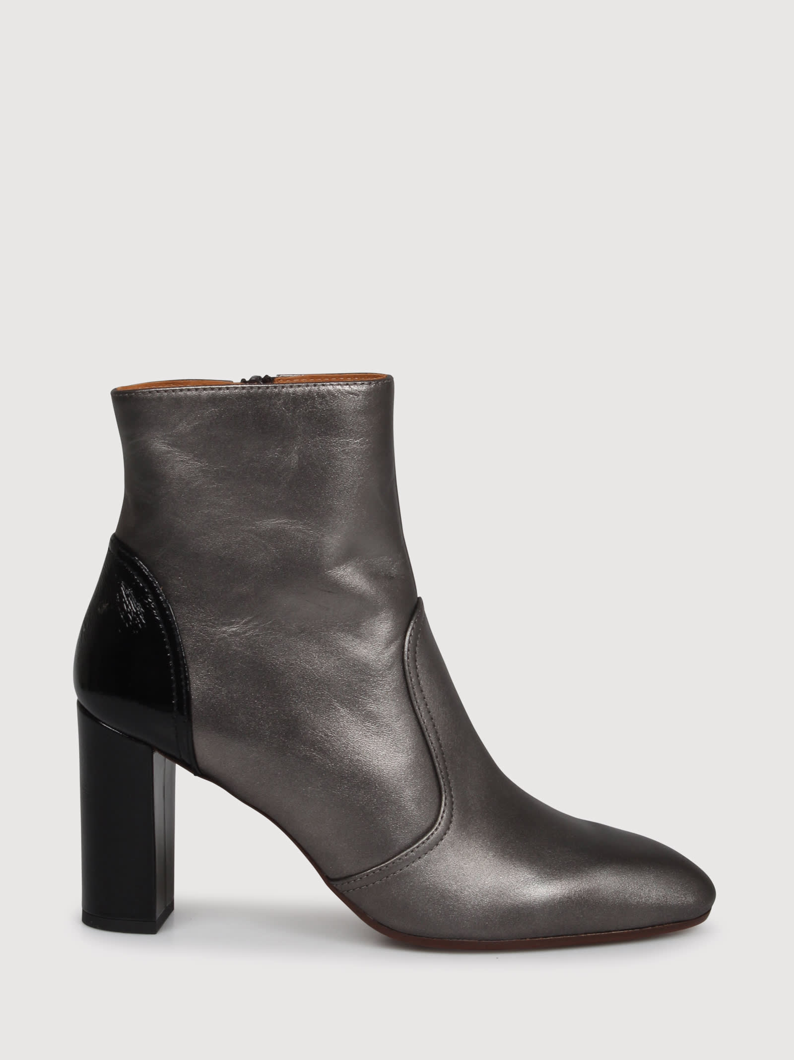 Shop Chie Mihara Eiza Ankle Boots In Grey