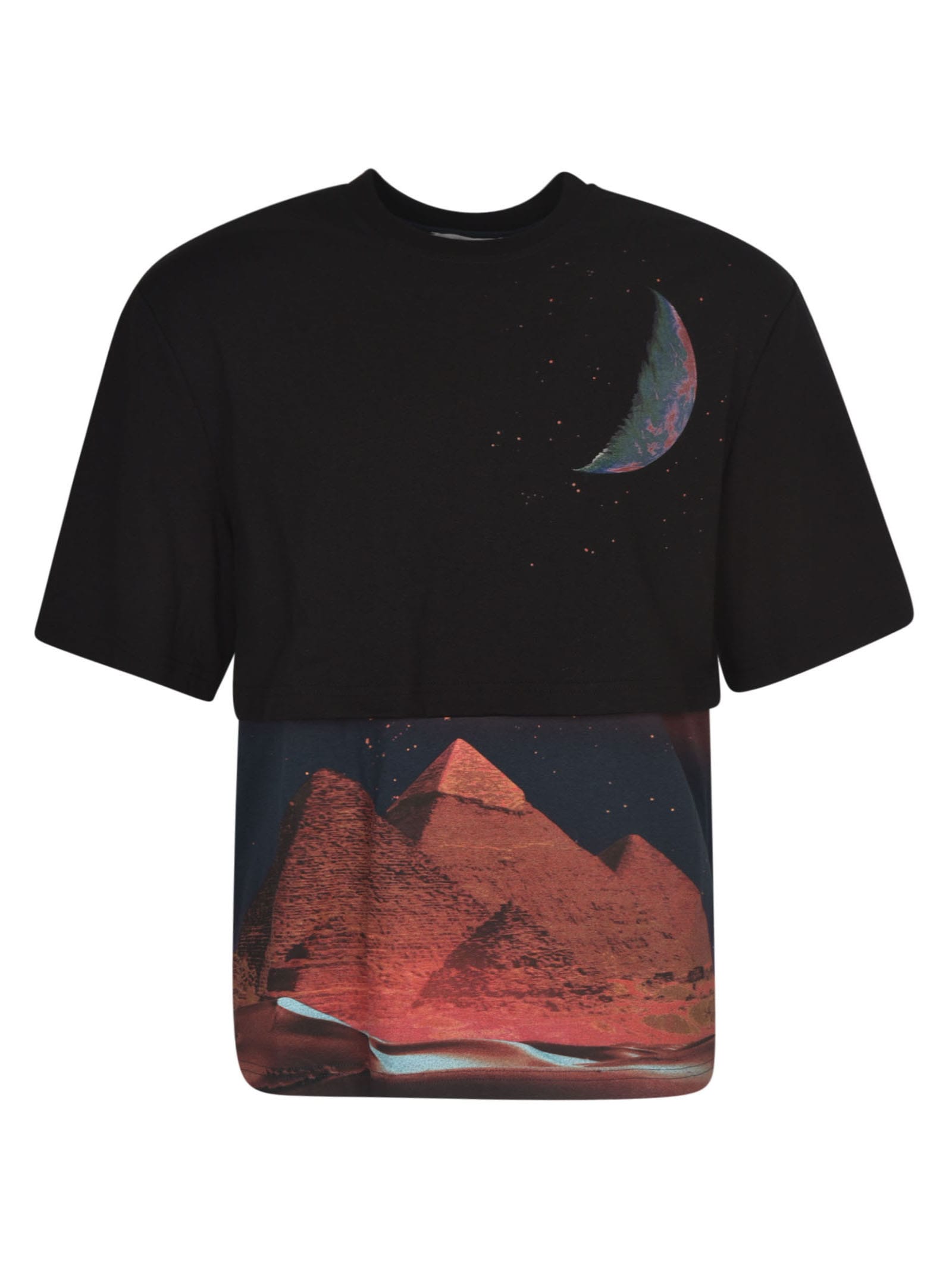 Lanvin Space Printed T-shirt