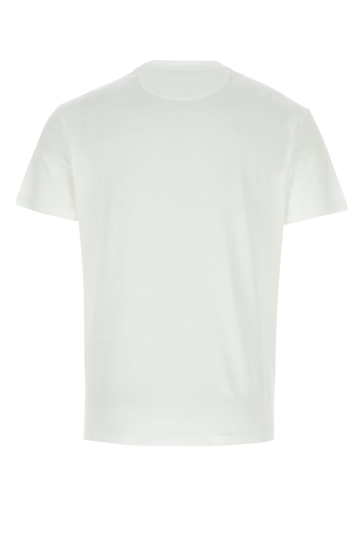 Shop Valentino T-shirt In Bianco