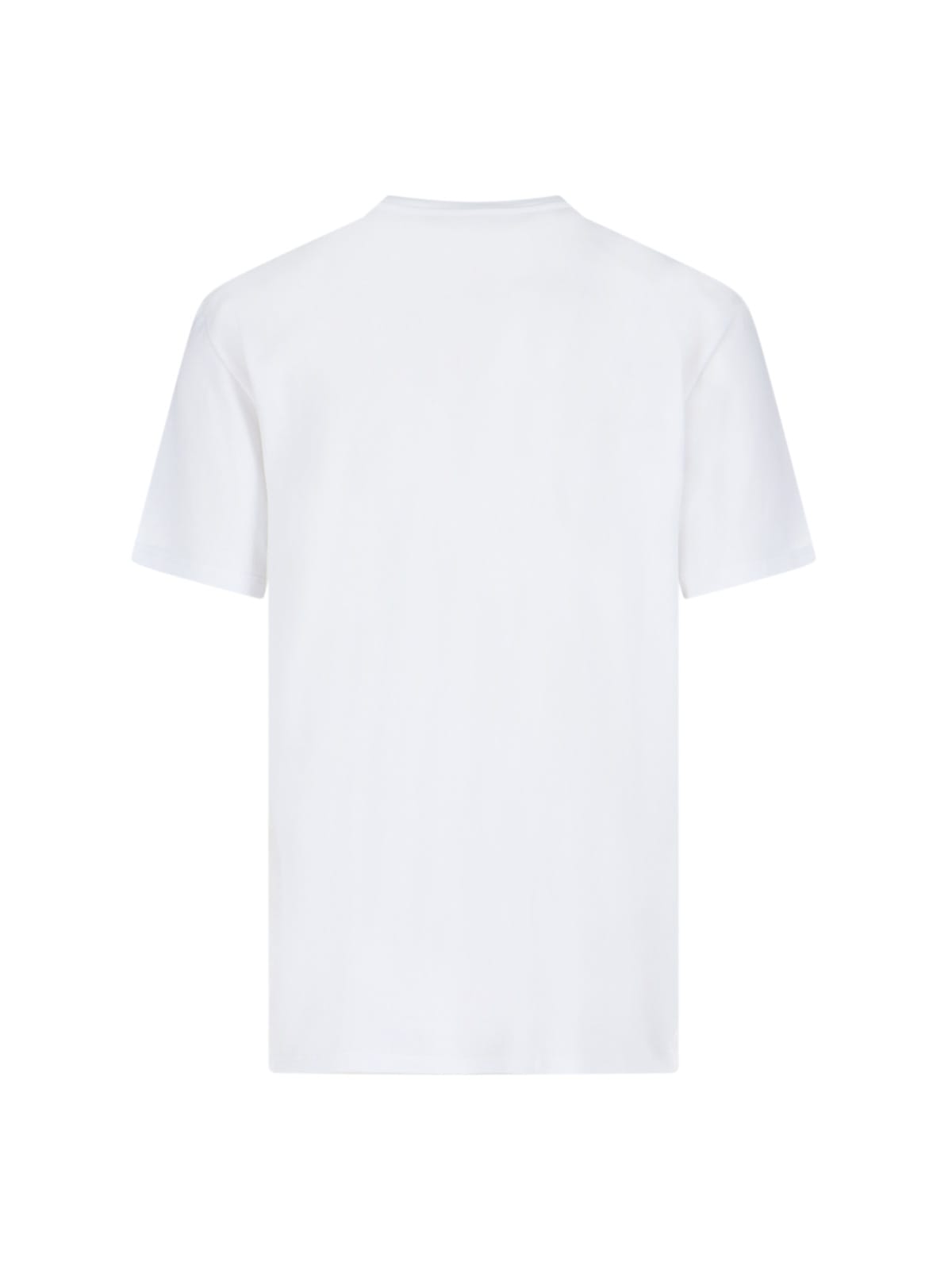 Shop Alexander Mcqueen Logo Riflesso T-shirt In White