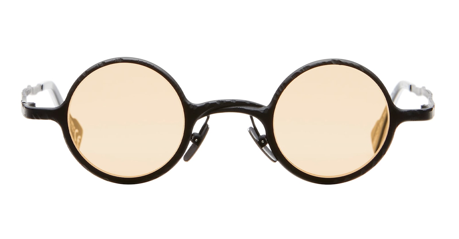 Kuboraum Mask Z17 - Black Matte / Orange Lens Sunglasses In Black