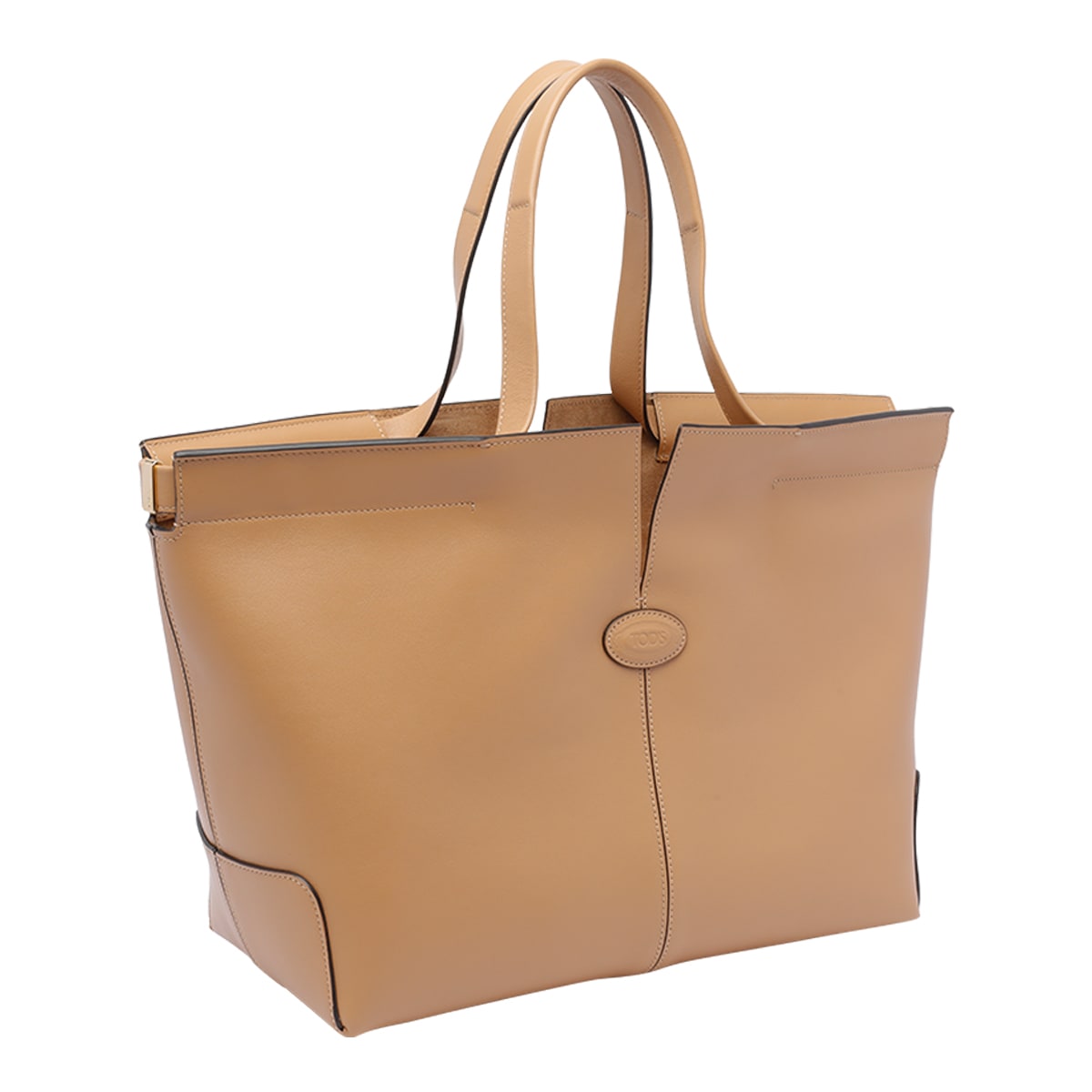 Tod's Tods Di Bag Folio Small-medium Bag In Sand