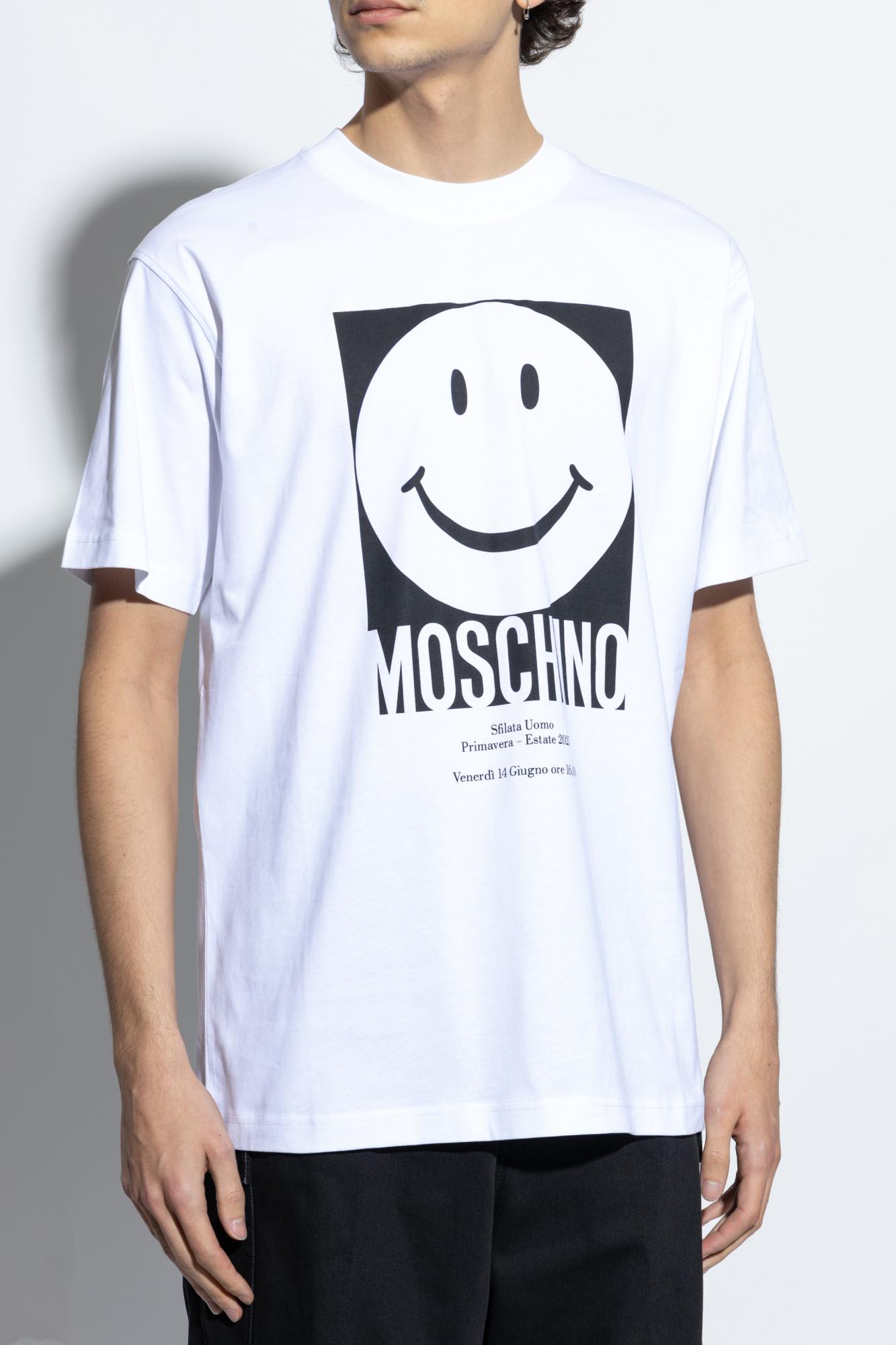 Moschino X Smiley In White