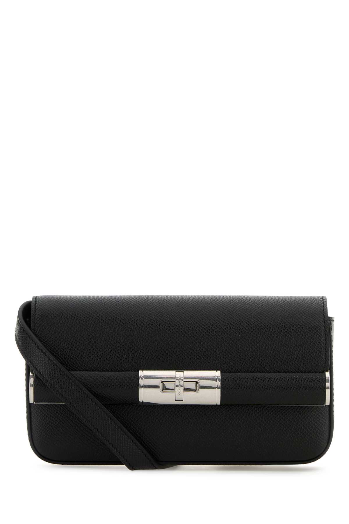 Dolce & Gabbana Marlene Minibag In Calfskin In Black