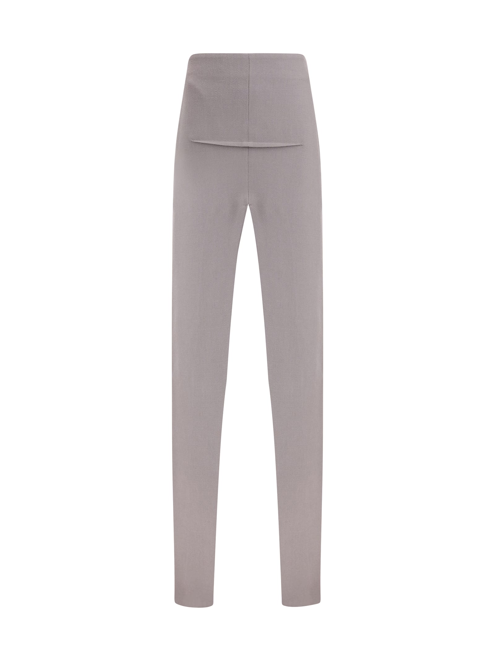 Rick Owens Sliced Skirt In Neutral