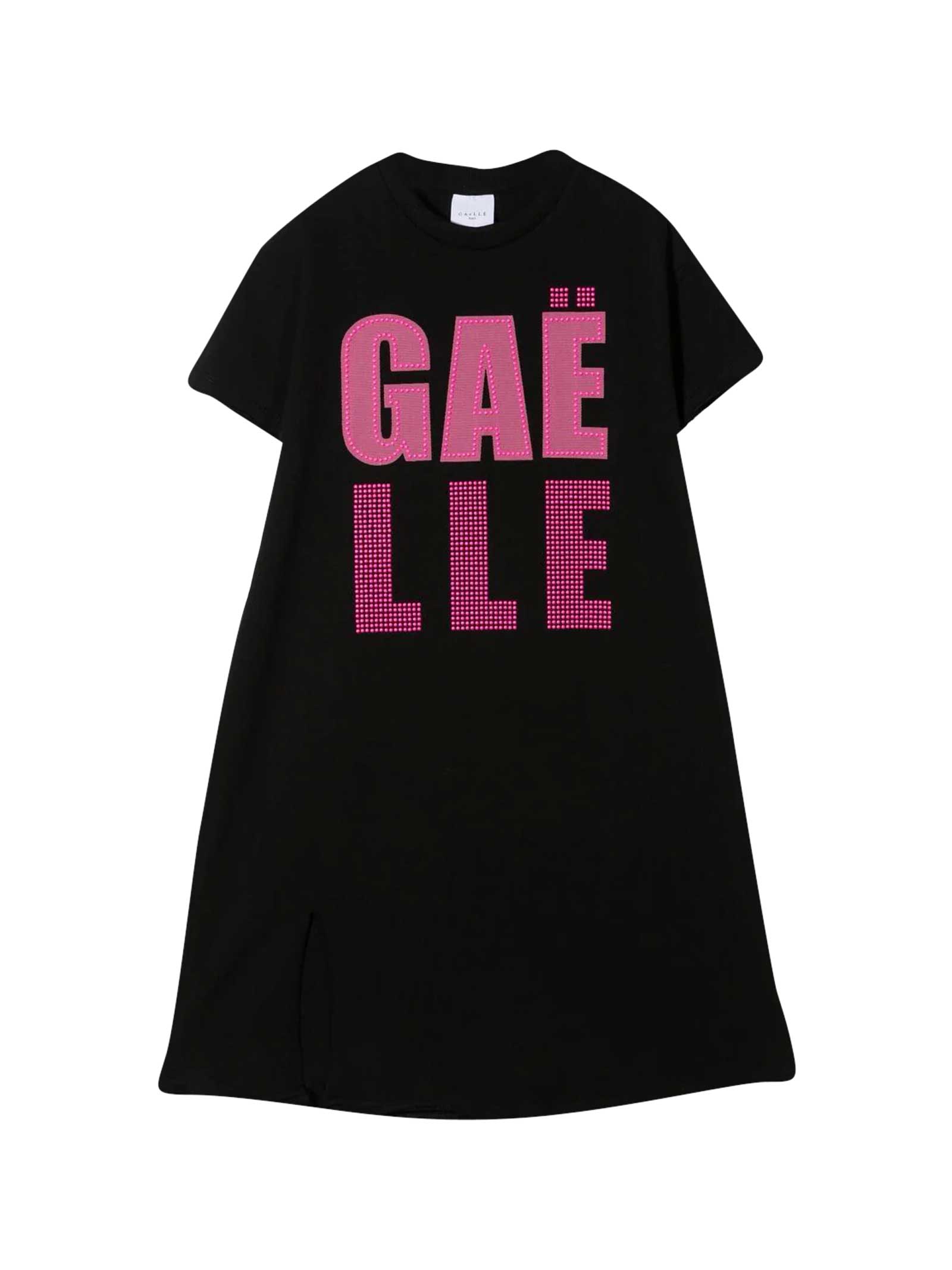 Gaelle Bonheur Paris Kids Black Teen T-shirt Dress