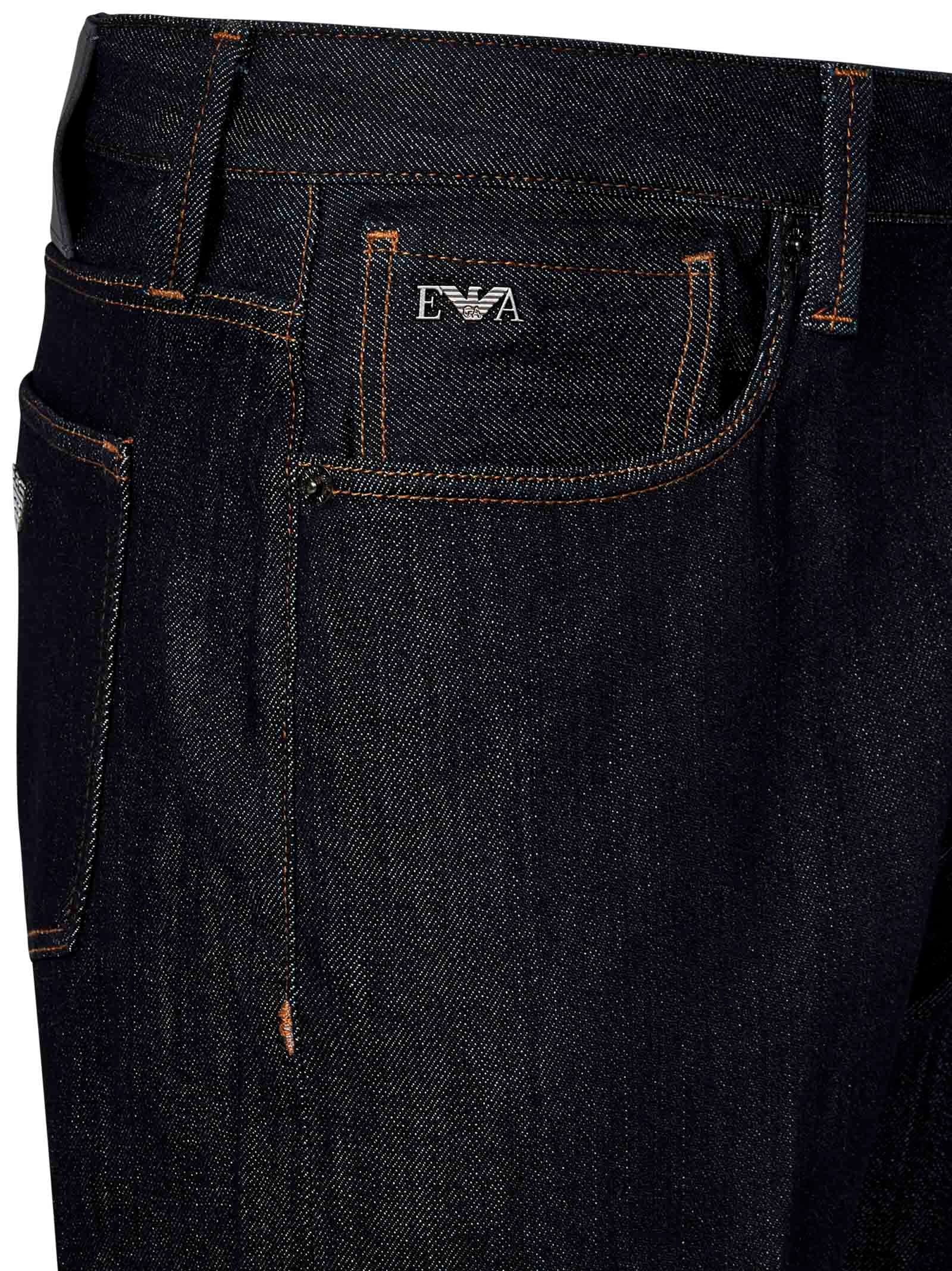 Shop Emporio Armani Jeans In Blue