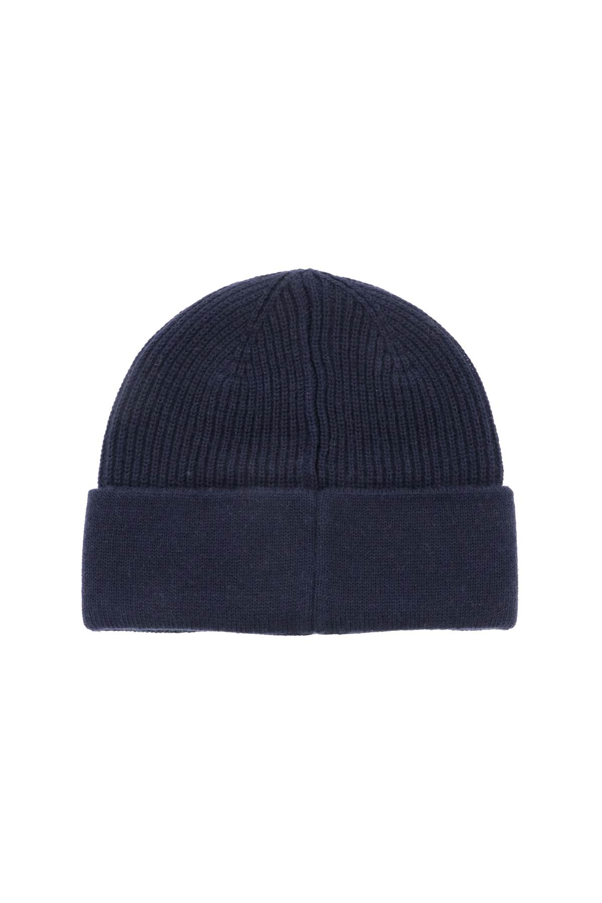 Shop Autry Beanie Hat With Embroidered Logo In Aster (blue)